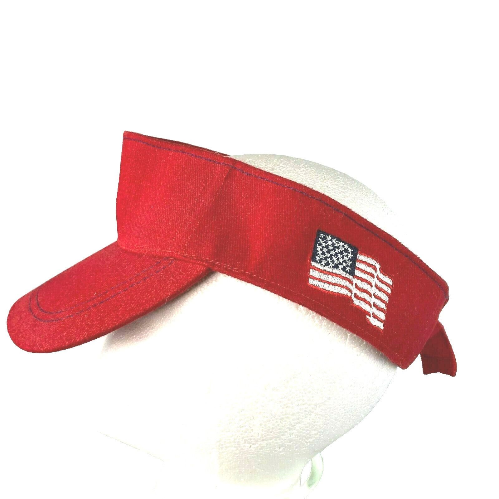 Other Oakland A's Athletics Red Visor Cap SGA 4th of July USA + In Size 46 - 7 Thumbnail