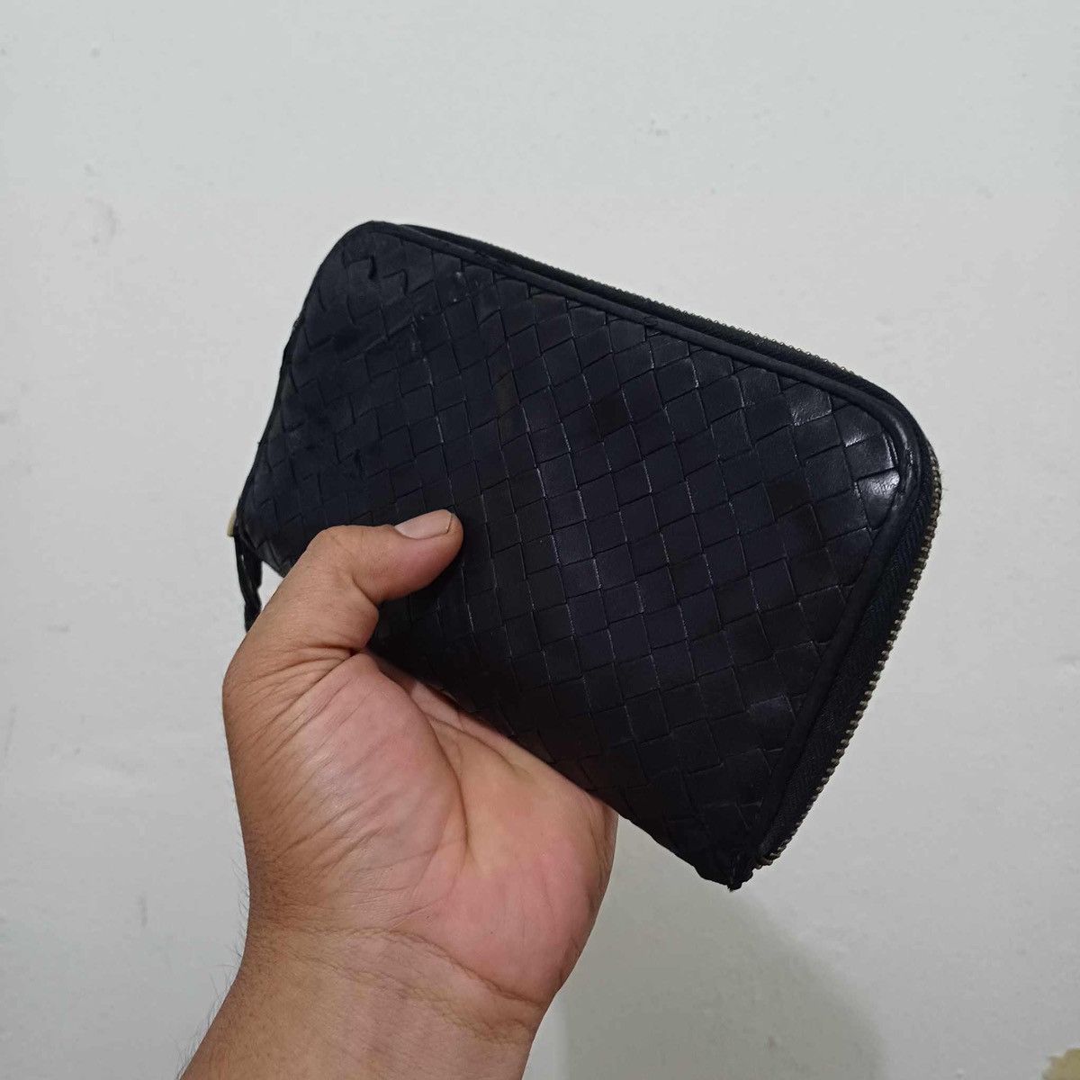 Bottega Veneta Bottega Veneta Intrecciato Black Bifold Long Wallet Size ONE SIZE - 12 Thumbnail