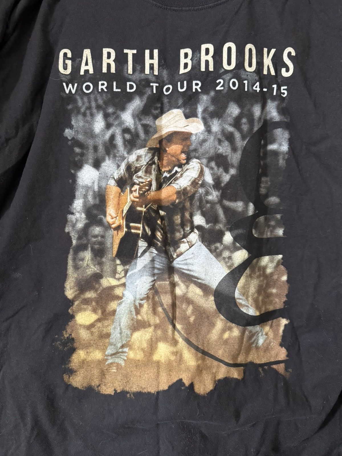 Band Tees × Vintage Garth Brooks 2014-2015 Tour Shirt Size US XL / EU 56 / 4 - 2 Thumbnail