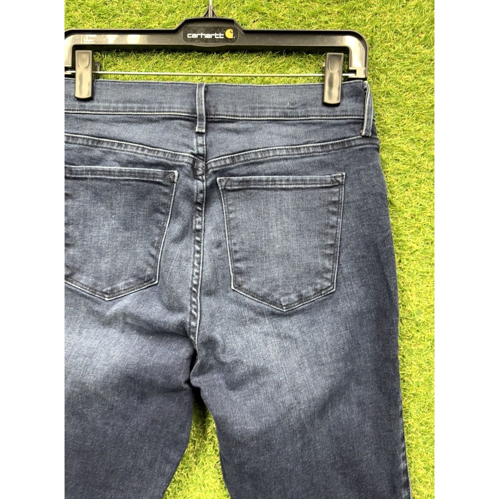 Mott & Bow Mott & Bow Jeans Womens 30 High Rise Skinny Dark Wash Denim, 5-Pocket, Stretch Blue Size 30" / US 8 / IT 44 - 7 Thumbnail
