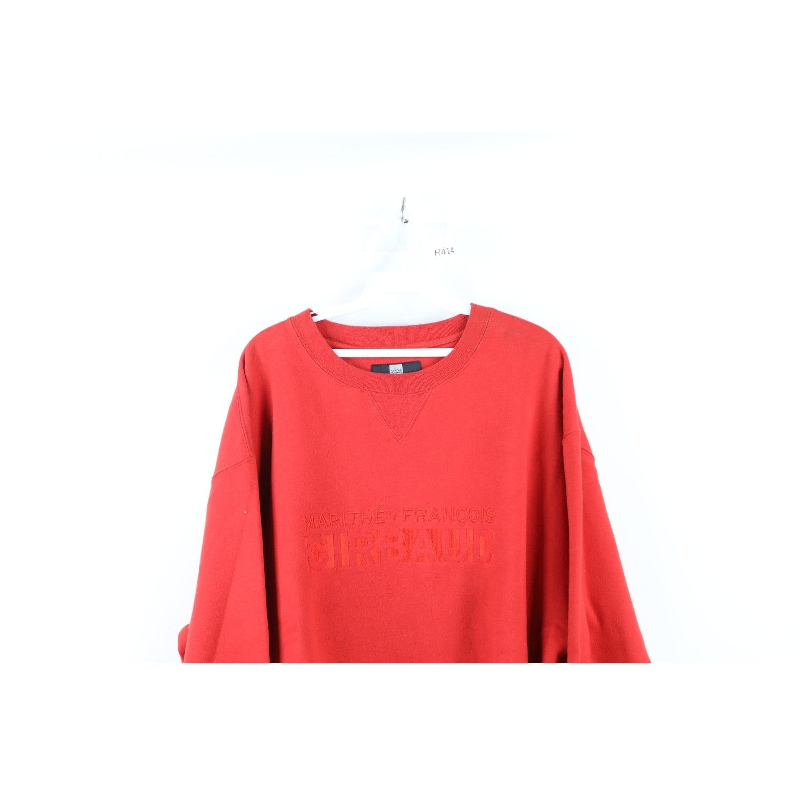 Marithe + Francois Girbaud × Vintage NOS Vintage 90s Marithe Francois Girbaud Baggy Sweatshirt Size US XL / EU 56 / 4 - 2 Thumbnail