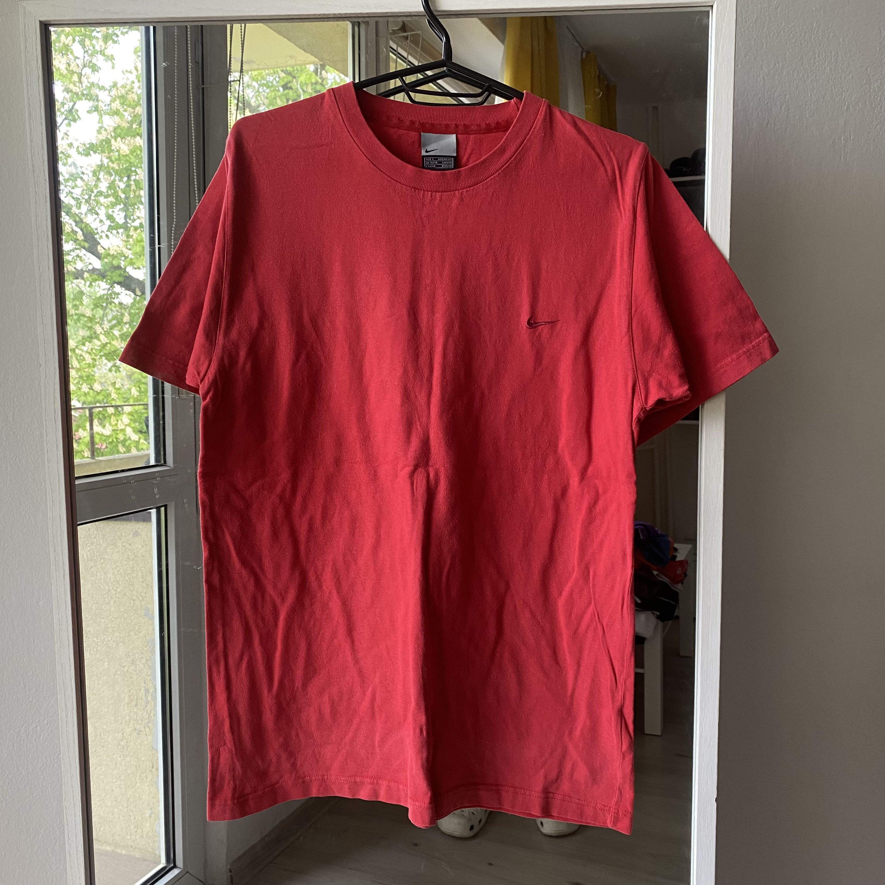 Nike Vintage Nike t shirt center logo swoosh Size US S / EU 44-46 / 1 - 2 Thumbnail