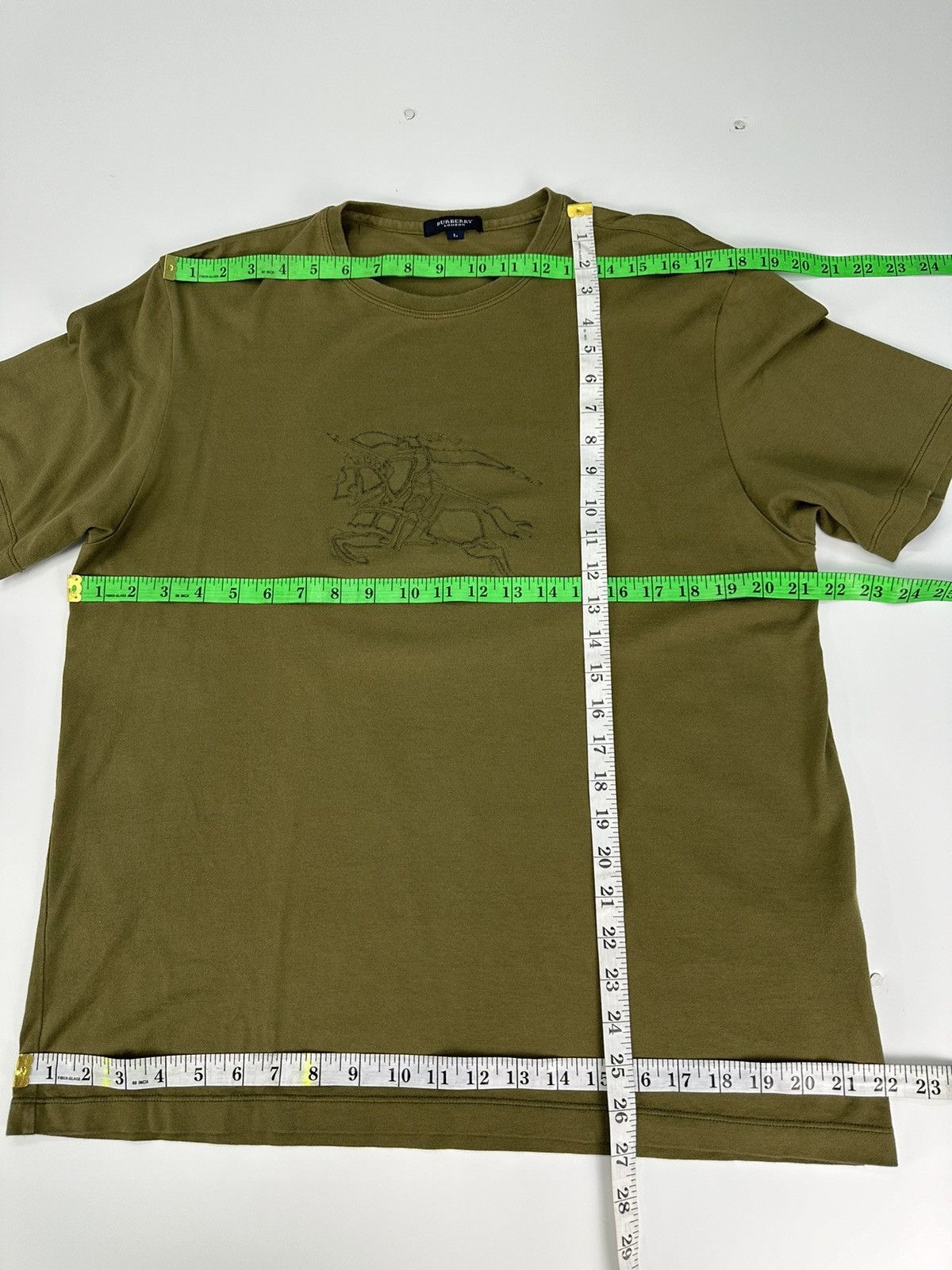 Burberry Burberry London Big Logo Tshirt A593 Size US L / EU 52-54 / 3 - 5 Thumbnail