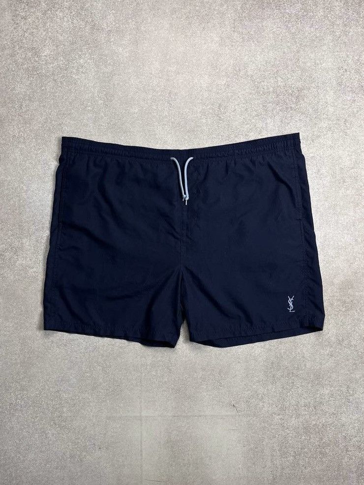 Other Vintage YSL Yves Saint Laurent Nylon Swimming Shorts Y2K XXL Size US 36 / EU 52 - 1 Thumbnail