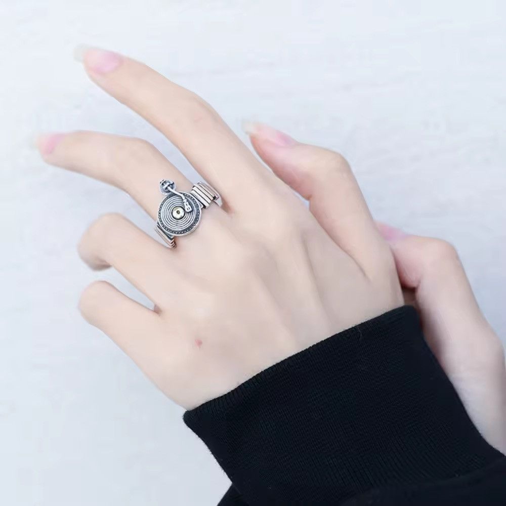 Jewelry Vinyl Record Adjustable Ring Size ONE SIZE - 2 Thumbnail