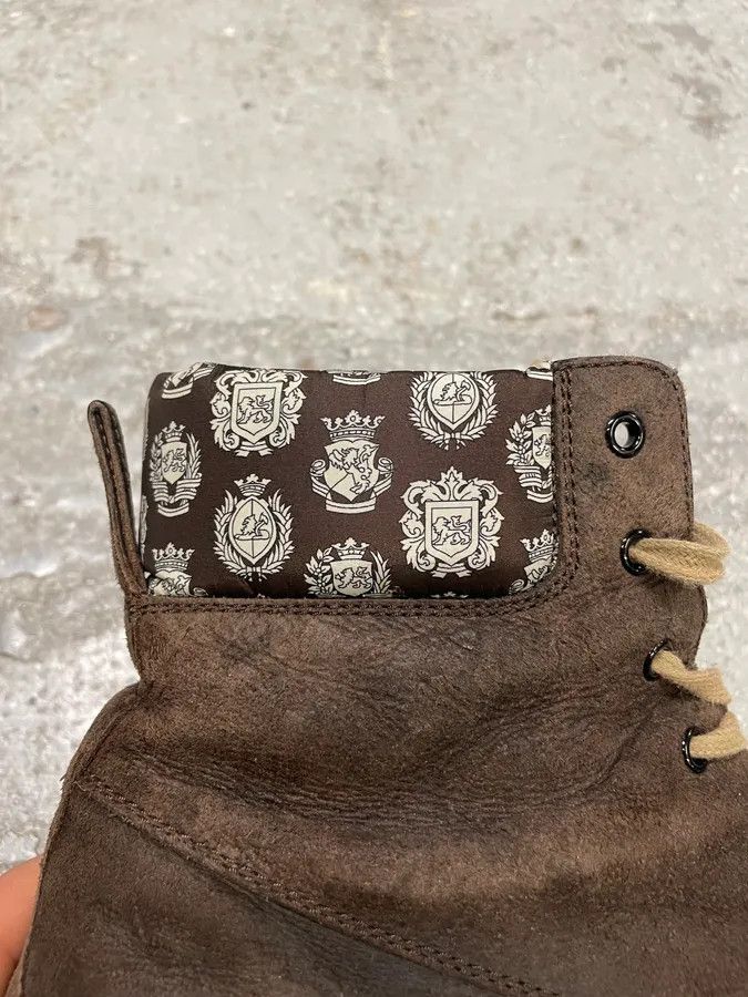 Dolce & Gabbana 2000s Dolce & Gabbana Brown Premium Leather Boots Size US 9 / EU 42 - 7 Thumbnail