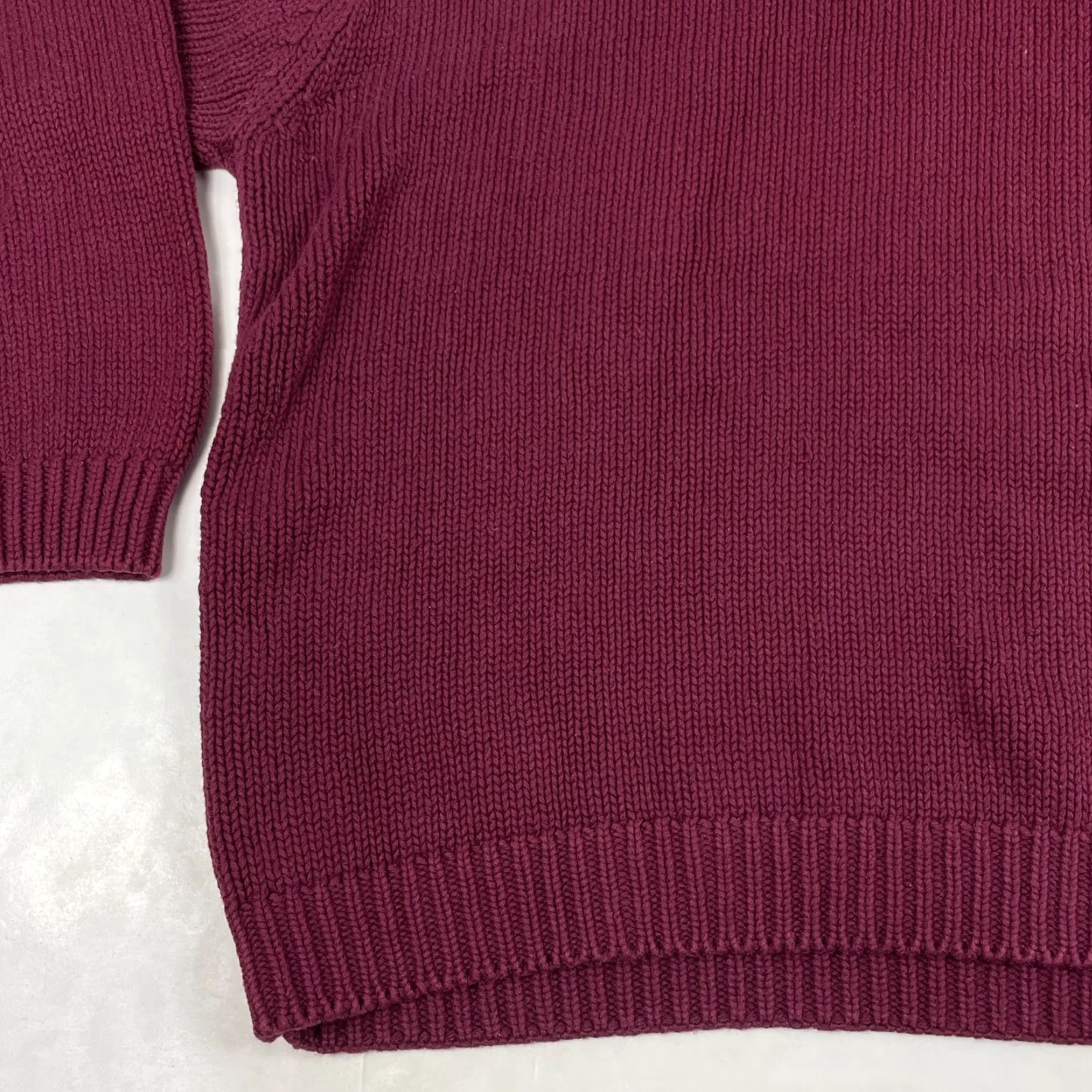 Eddie Bauer VINTAGE Eddie Bauer Sweater Mens 2XL Purple V Neck Pullover Knit Golfing Grunge Preppy Casual Workwear Jacket? Size US XXL / EU 58 / 5 - 5 Thumbnail