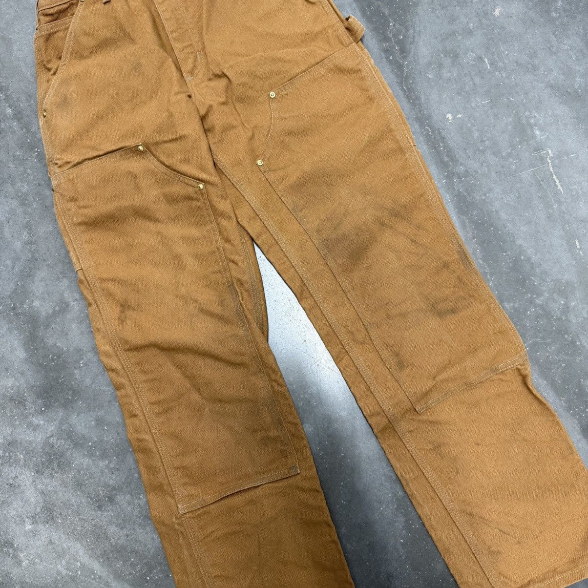 Carhartt × Vintage Vintage Distressed Carhartt Double Knee Work Carpenter Pants Size US 27 - 8 Thumbnail