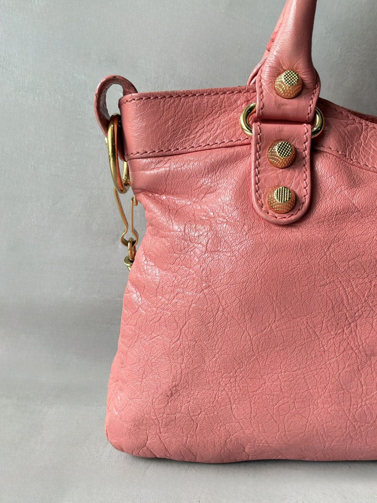 Balenciaga Balenciaga - Le First - Giant 12 Candy Pink Lambskin Bag Size ONE SIZE - 16 Thumbnail