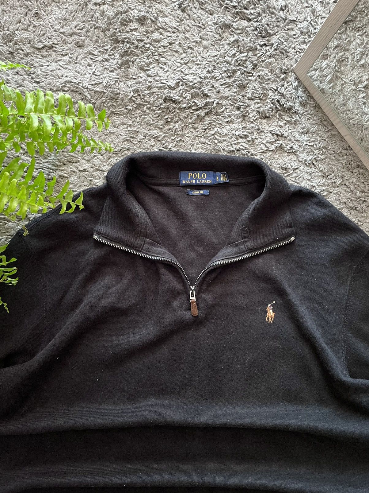 Polo Ralph Lauren × Vintage Polo Ralph Lauren 1/3 Zip Sweatshirt Streetwear Vintage Logo Size US L / EU 52-54 / 3 - 11 Thumbnail