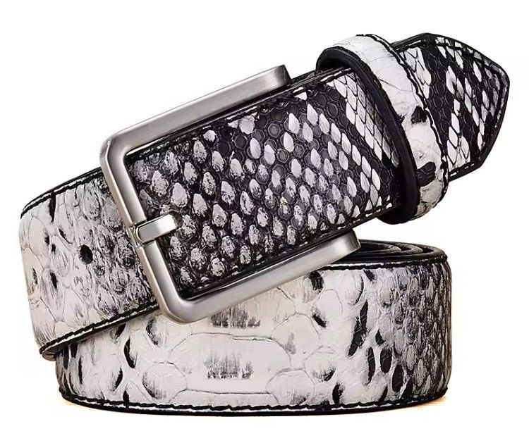Japanese Brand × Leather Snake Pattern PU Leather Belt Size ONE SIZE - 1 Thumbnail