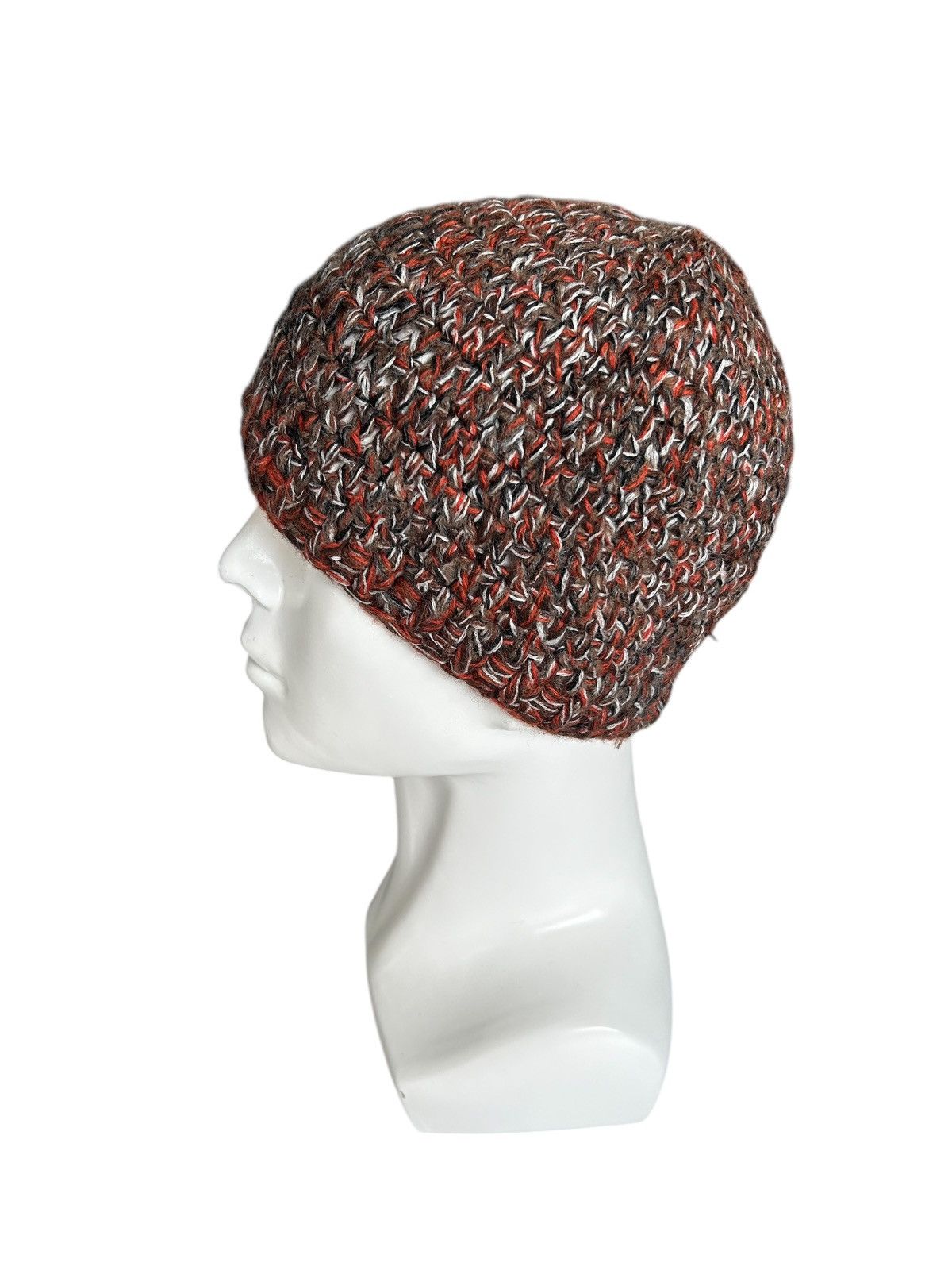 Japanese Brand × Kapital × Vintage Crochet Knitted Handmade Beanie Hats Size ONE SIZE - 4 Thumbnail