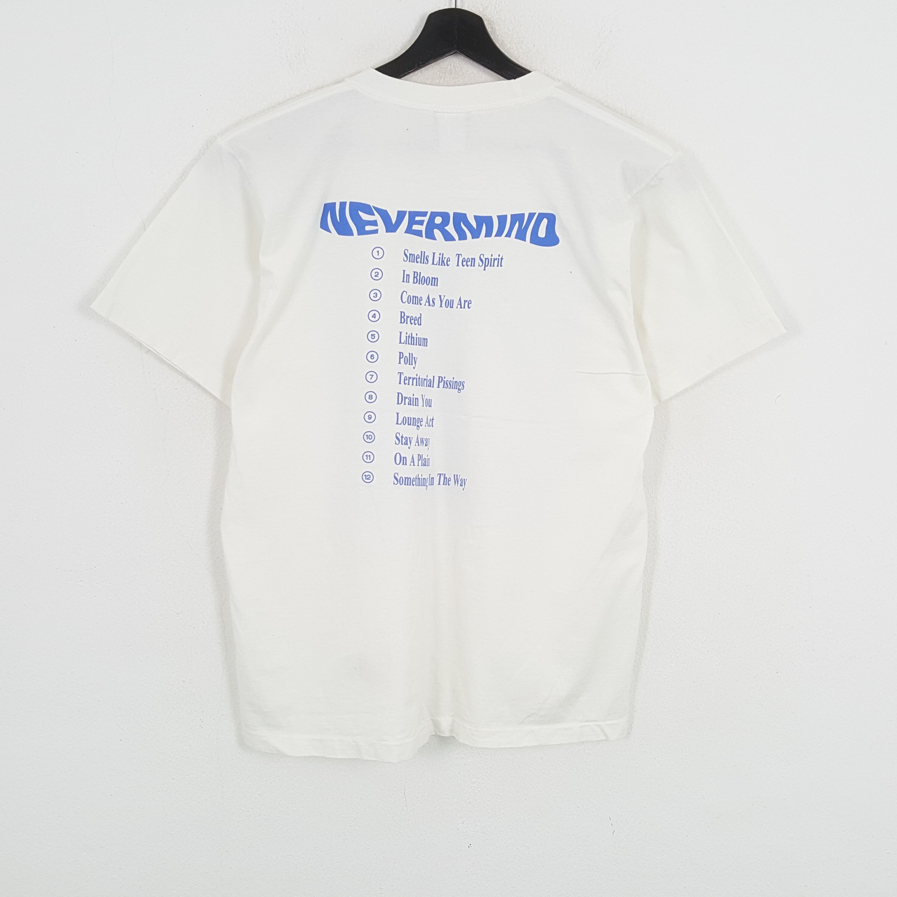 Band Tees NIRVANA NEVERMIND Rock Band Music Tshirt Size US M / EU 48-50 / 2 - 3 Thumbnail
