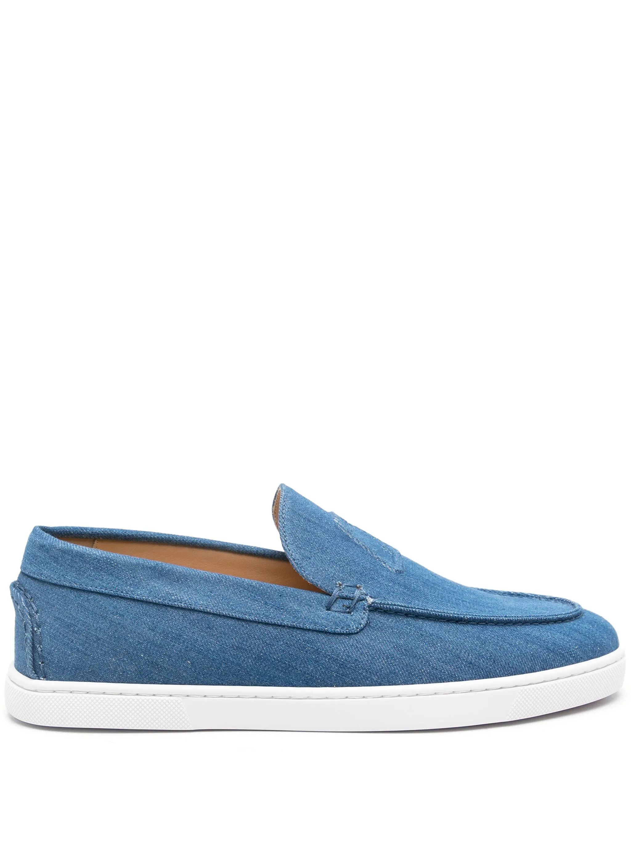 Christian Louboutin o1s1wg111025 Loafers in Blue Size US 9 / EU 42 - 1 Thumbnail