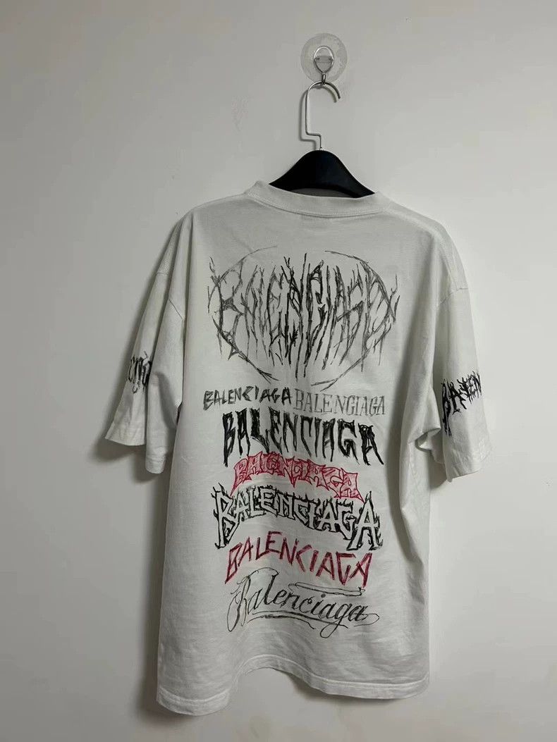 Balenciaga Balenciaga The Year of the Loong limited metal graffiti le Size US XS / EU 42 / 0 - 2 Thumbnail