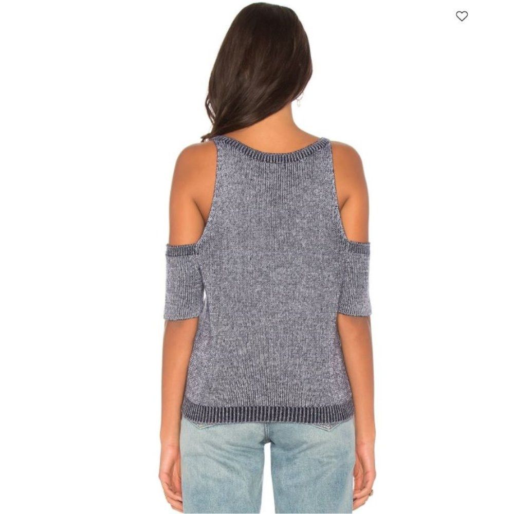Splendid NWT New $175 Splendid Surrey Marl Cold Shoulder Pullover Si Size M / US 6-8 / IT 42-44 - 3 Thumbnail