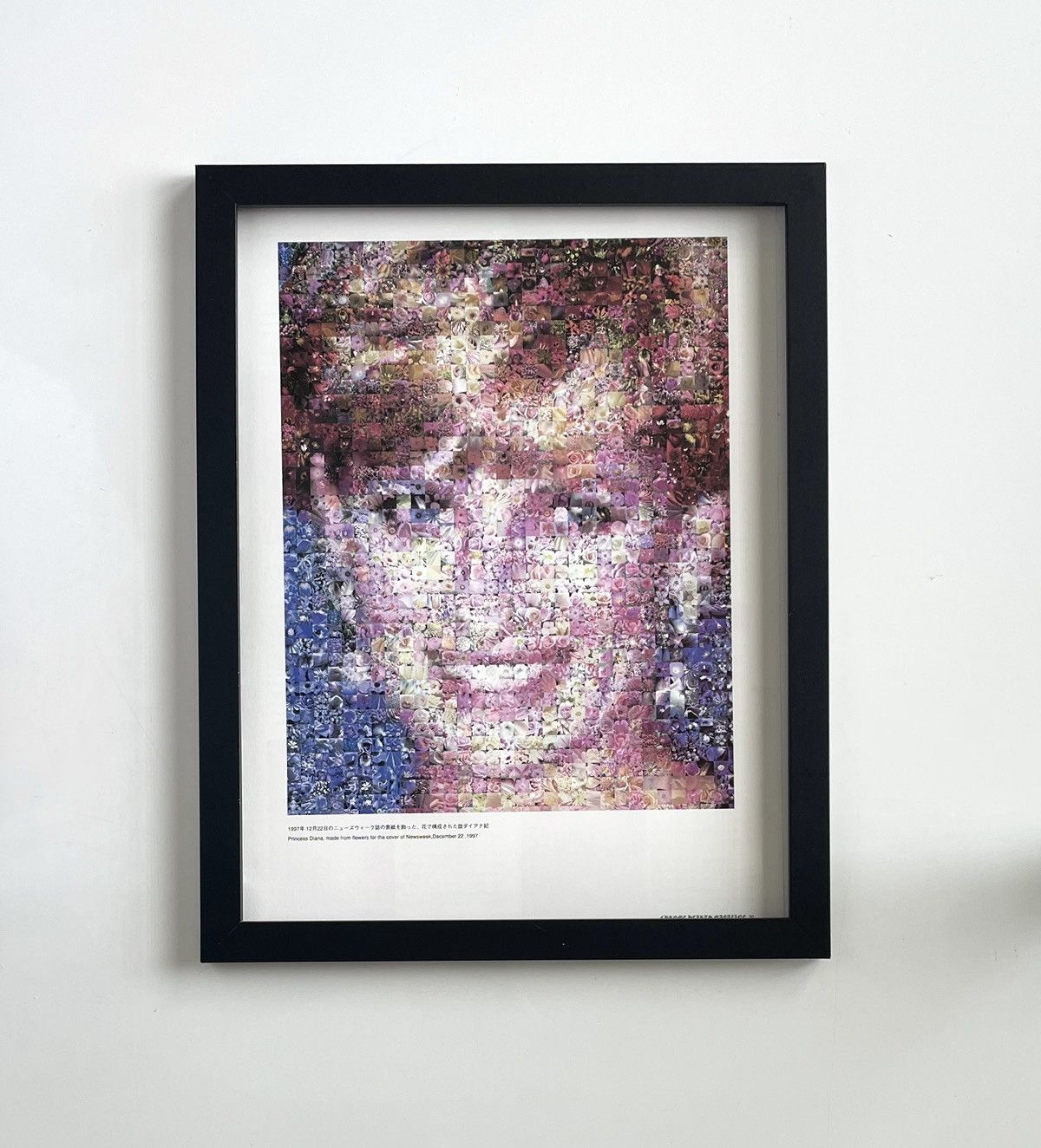 Chrome Hearts Chrome Hearts Princess Diana from flowers Framed poster 9x11 Size ONE SIZE - 1 Thumbnail