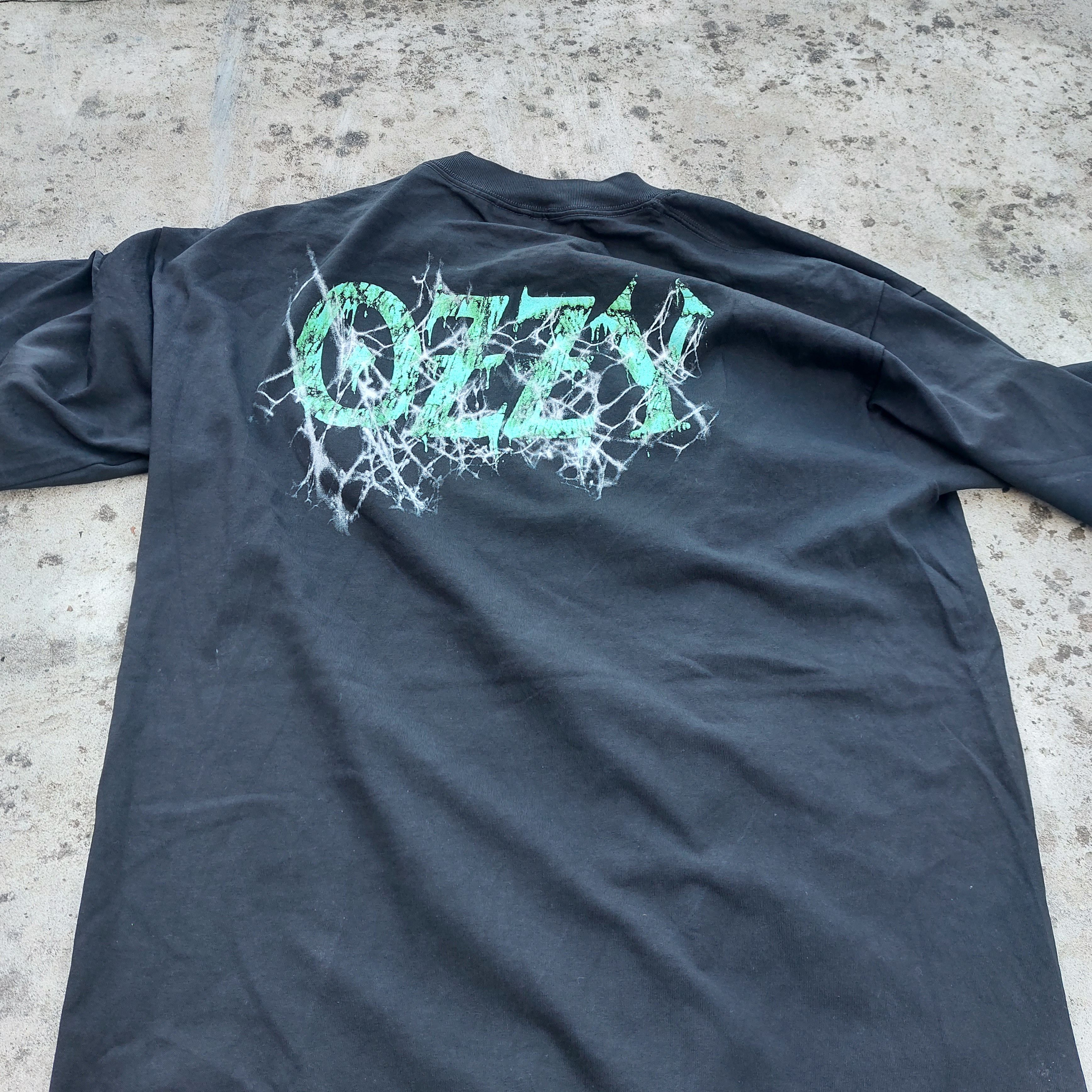 Band Tees × Vintage ozzy osbourne glowing in the dark 1998 vintage tshirt Size US XL / EU 56 / 4 - 4 Thumbnail