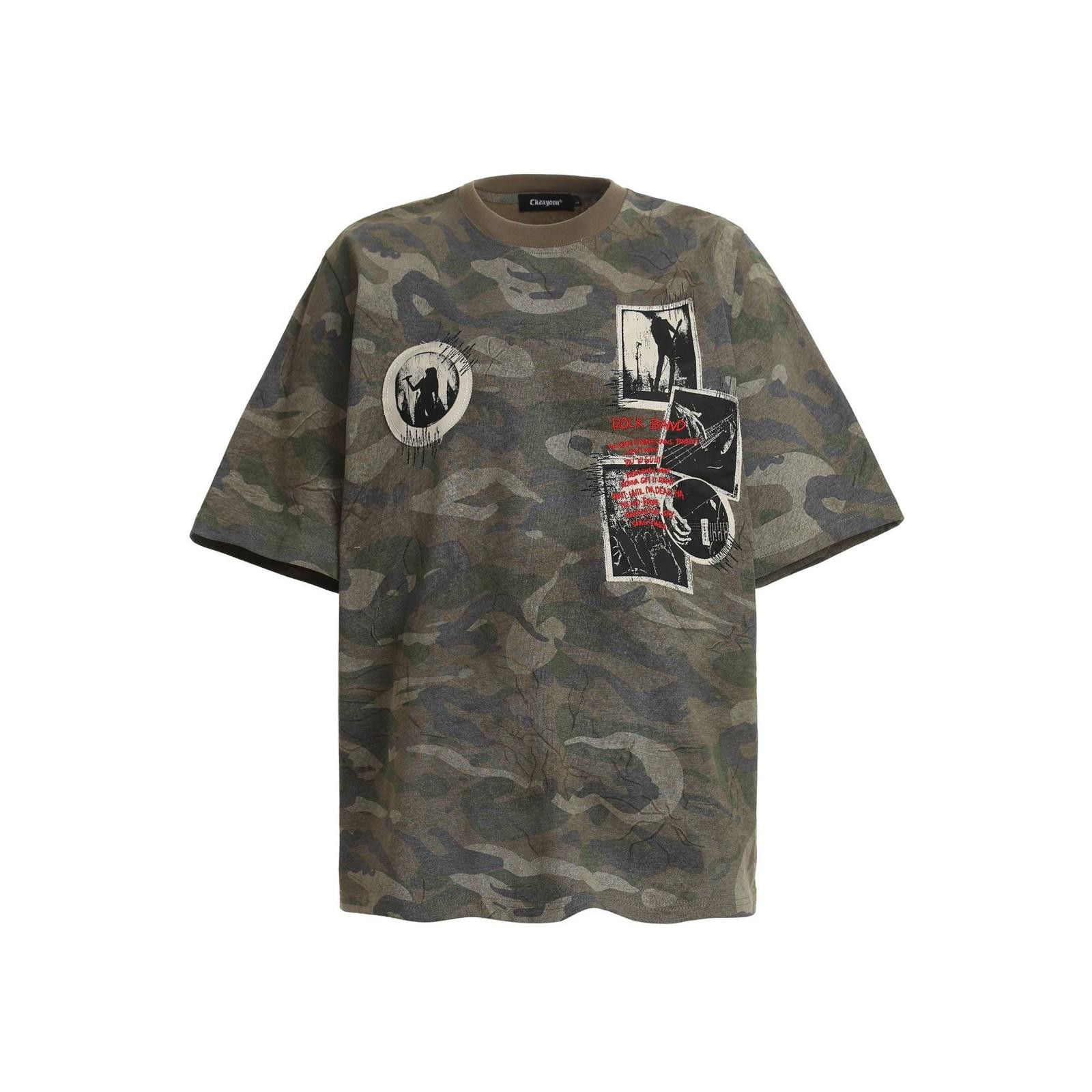 Other Camouflage Graphic Print Oversized T-Shirt Size US M / EU 48-50 / 2 - 5 Thumbnail