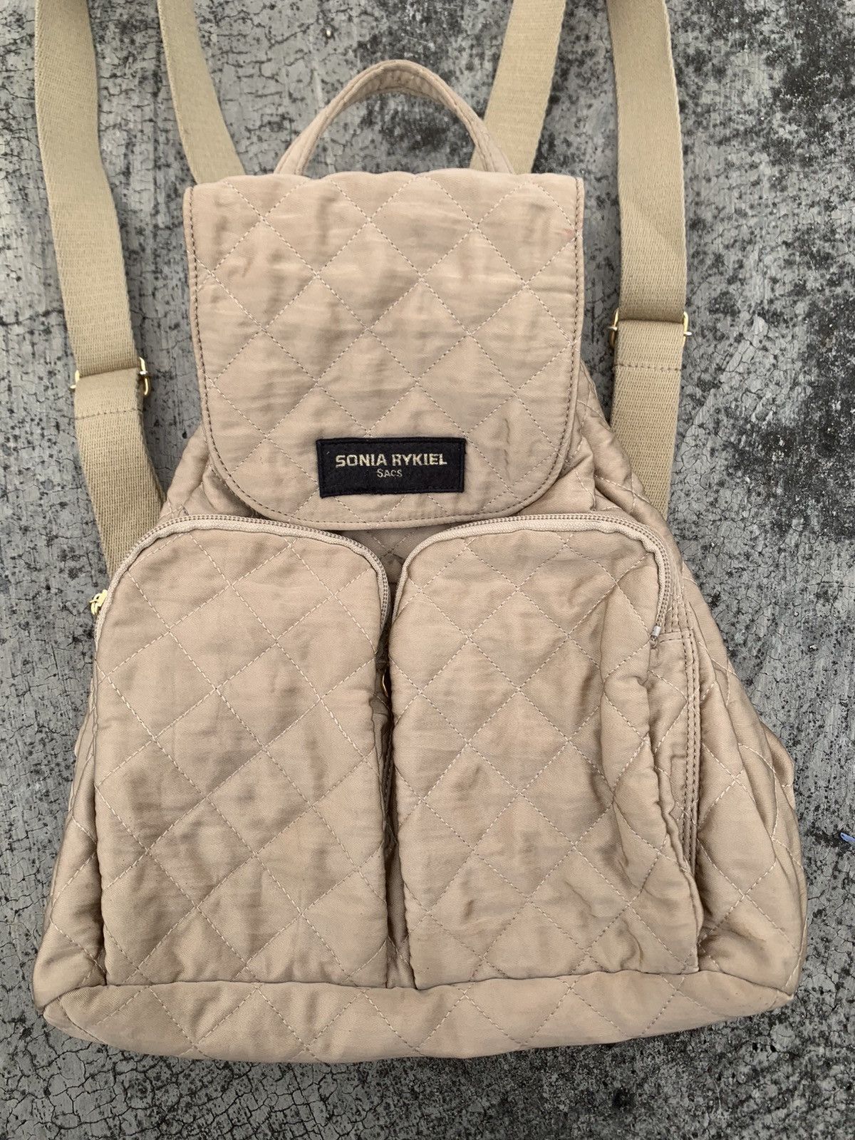 Sonia Rykiel Vintage Sonia Rykiel Quilted Backpack Size ONE SIZE - 2 Thumbnail
