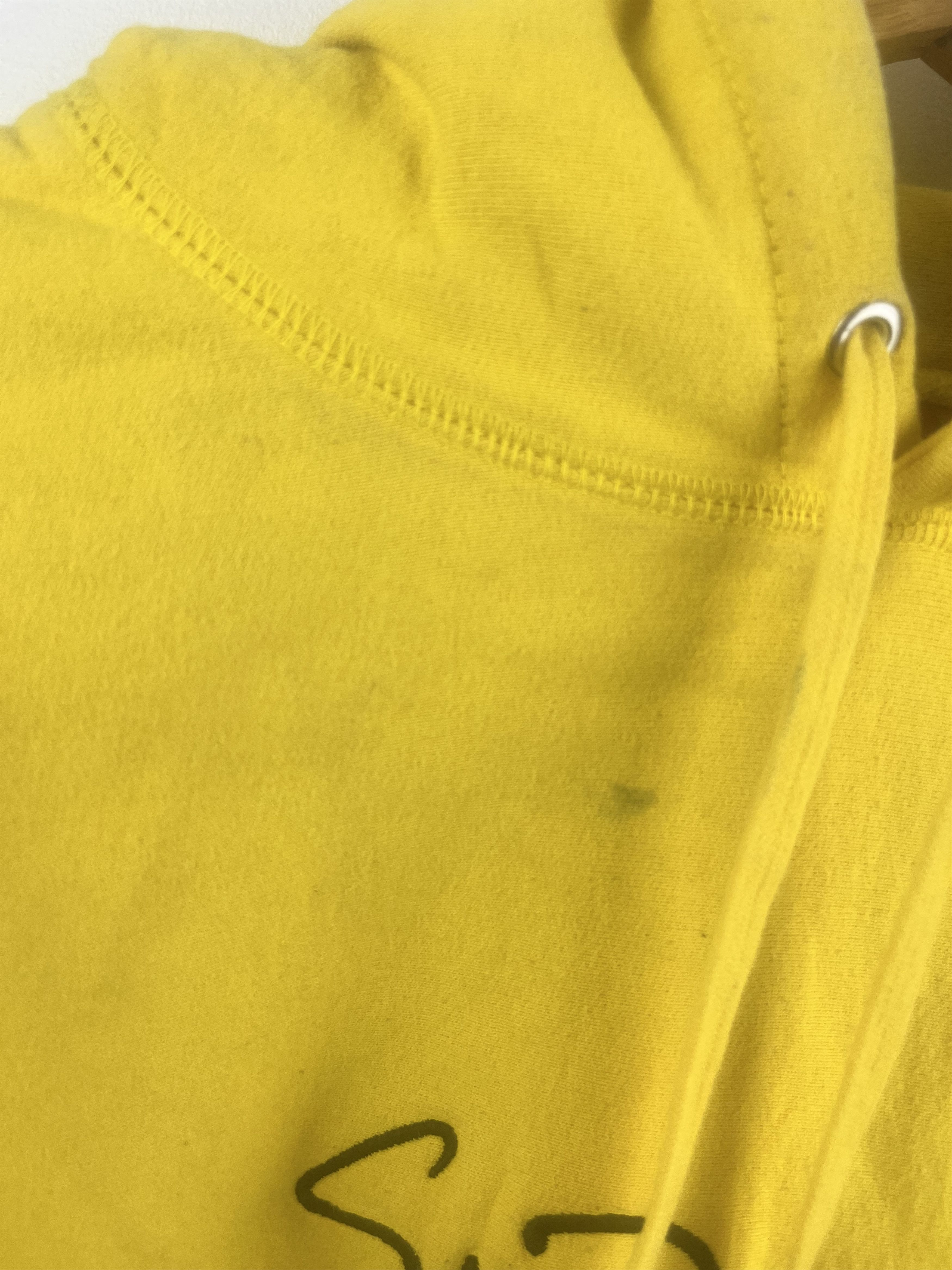 Supreme Classic Script Hoodie Yellow Size US L / EU 52-54 / 3 - 5 Thumbnail