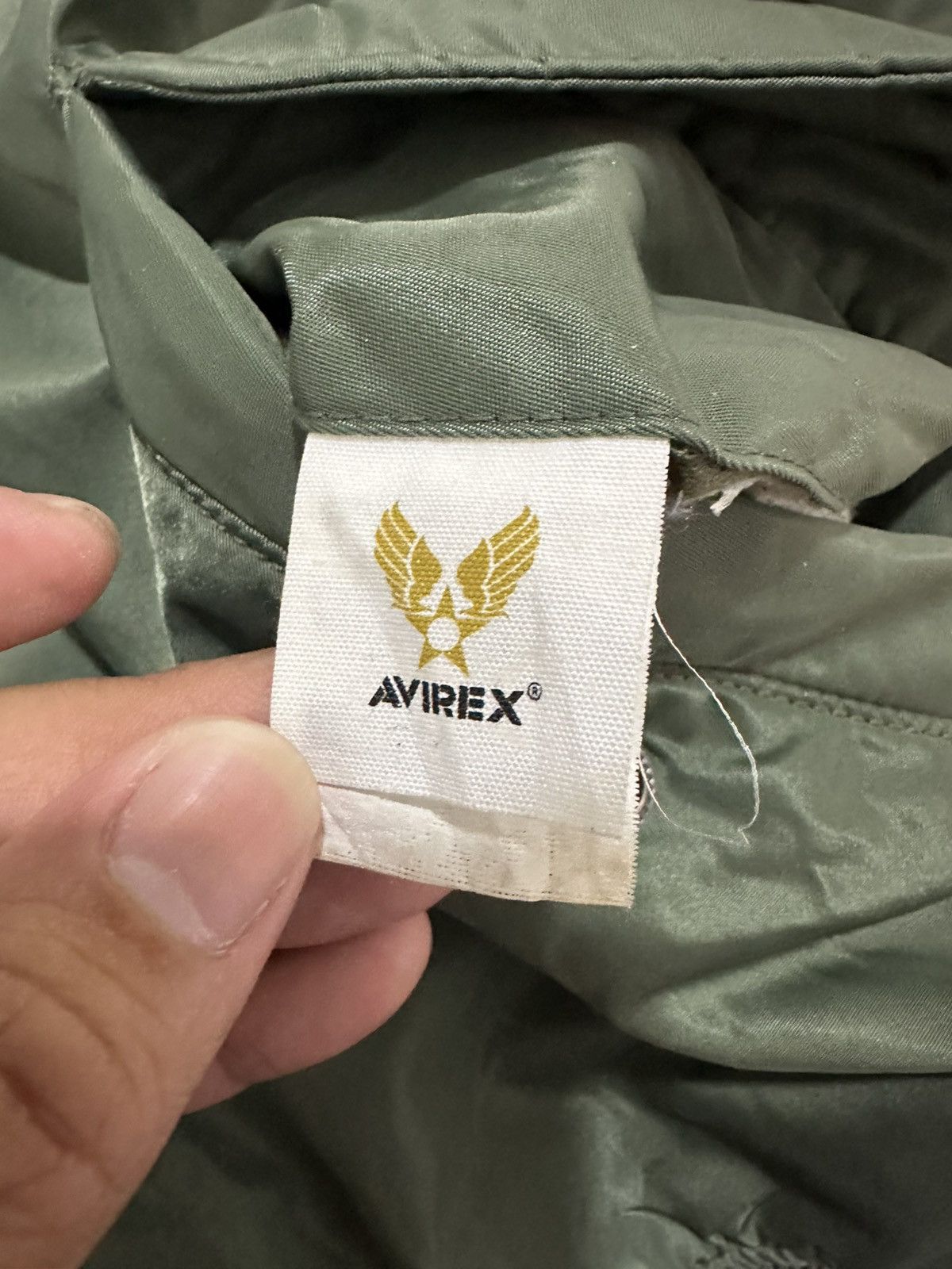 Avirex Vintage 90’s AVIREX MA-1 Bomber Jacket Flight Jacket Size US L / EU 52-54 / 3 - 4 Thumbnail