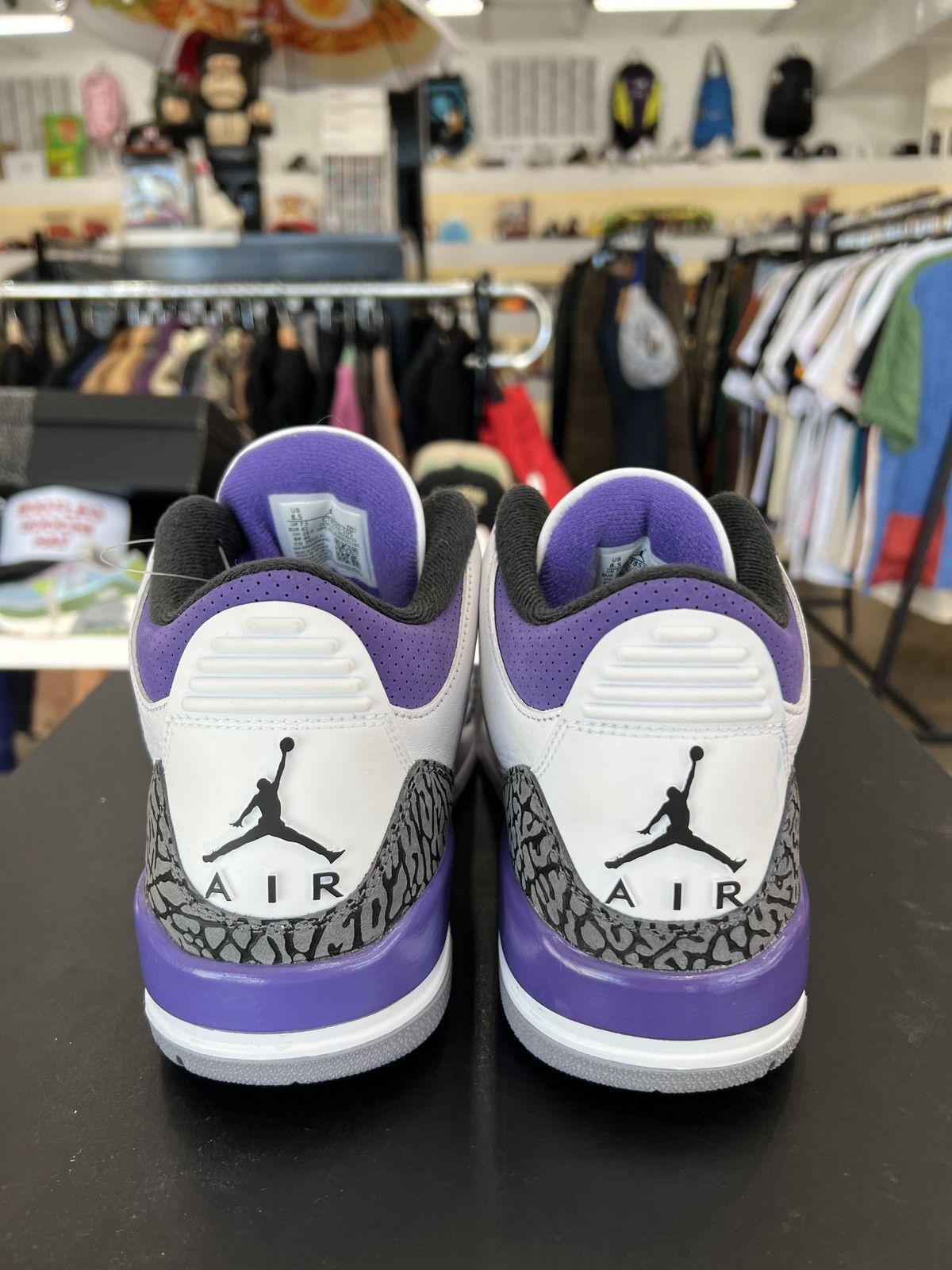 Jordan Brand Jordan 3 Dark Iris Sz. 8.5 Size US 8.5 / EU 41-42 - 5 Thumbnail