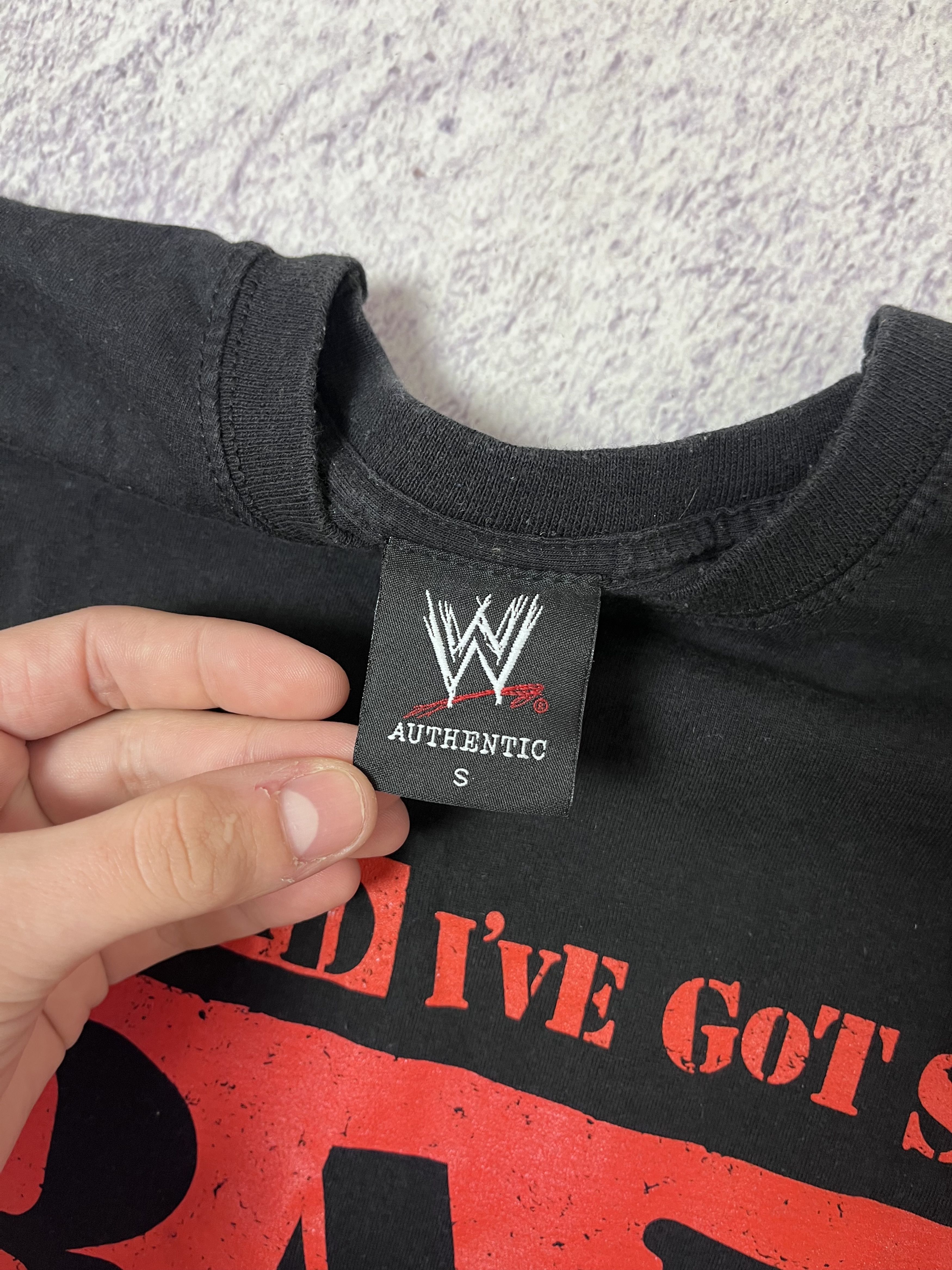 WWE Mens t-shirt WWE Bad News size S Size US S / EU 44-46 / 1 - 8 Thumbnail