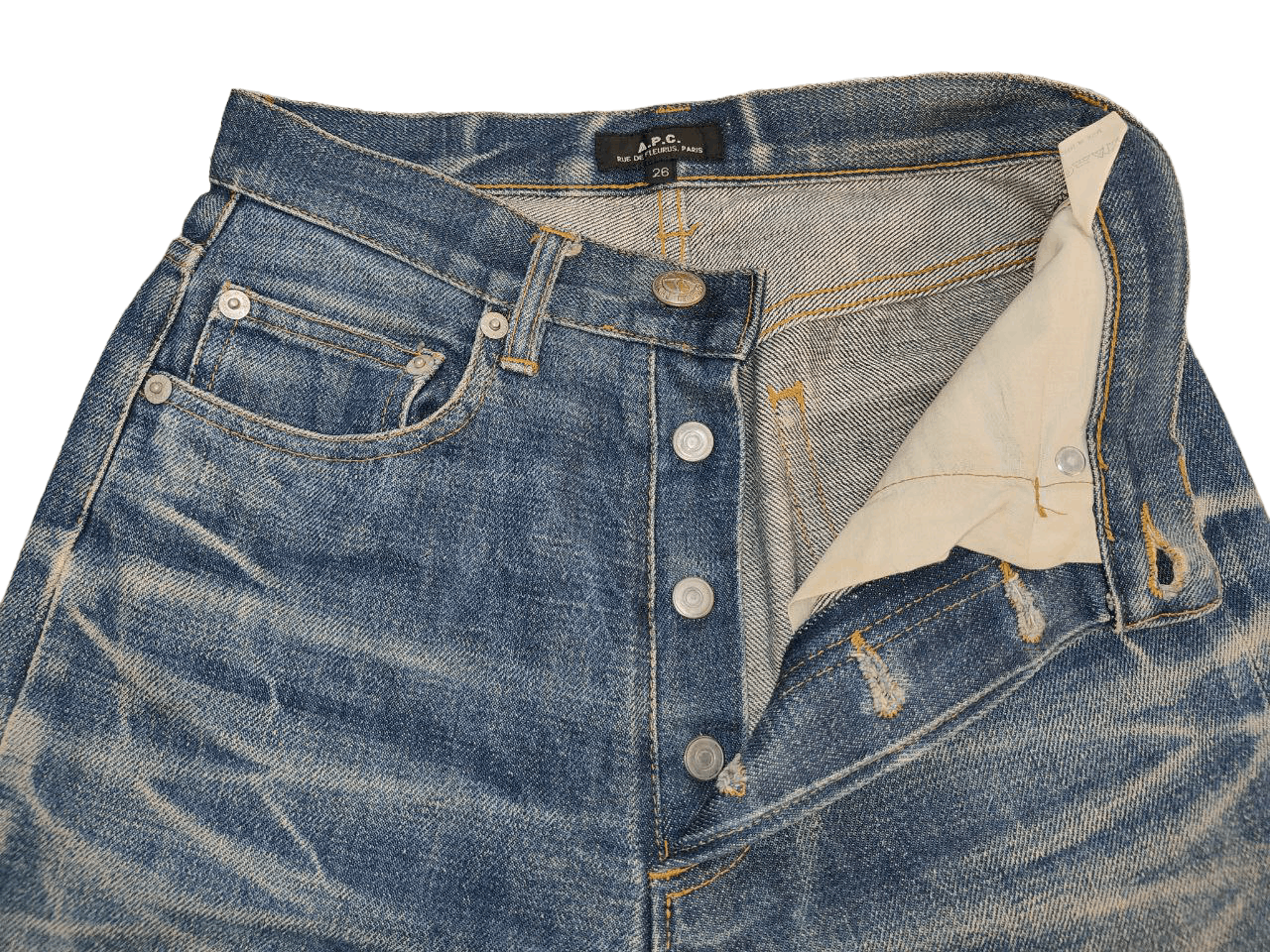 A.P.C. A P.C. Selvedge Redline Denim Size US 26 / EU 42 - 5 Thumbnail