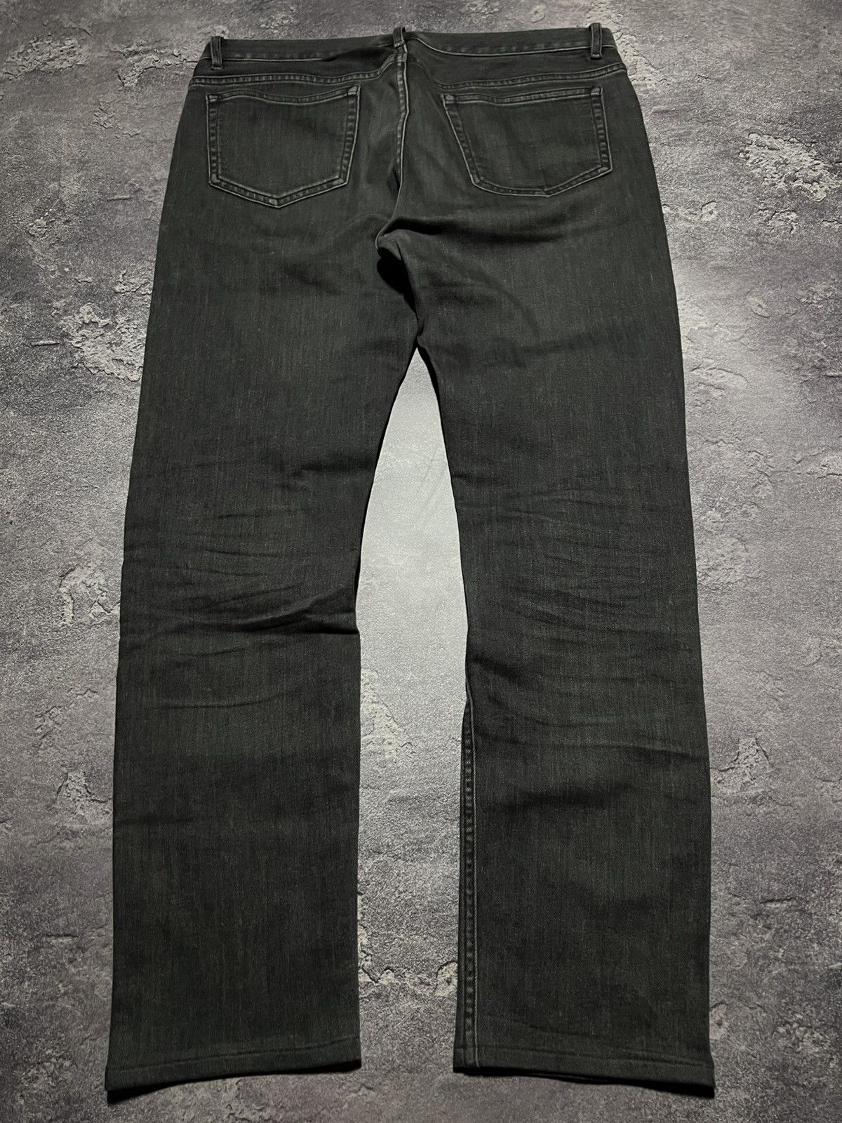A.P.C. Vintage A.P.C Washed Black Denim Pants Jeans Streetwear Size US 33 - 1 Thumbnail