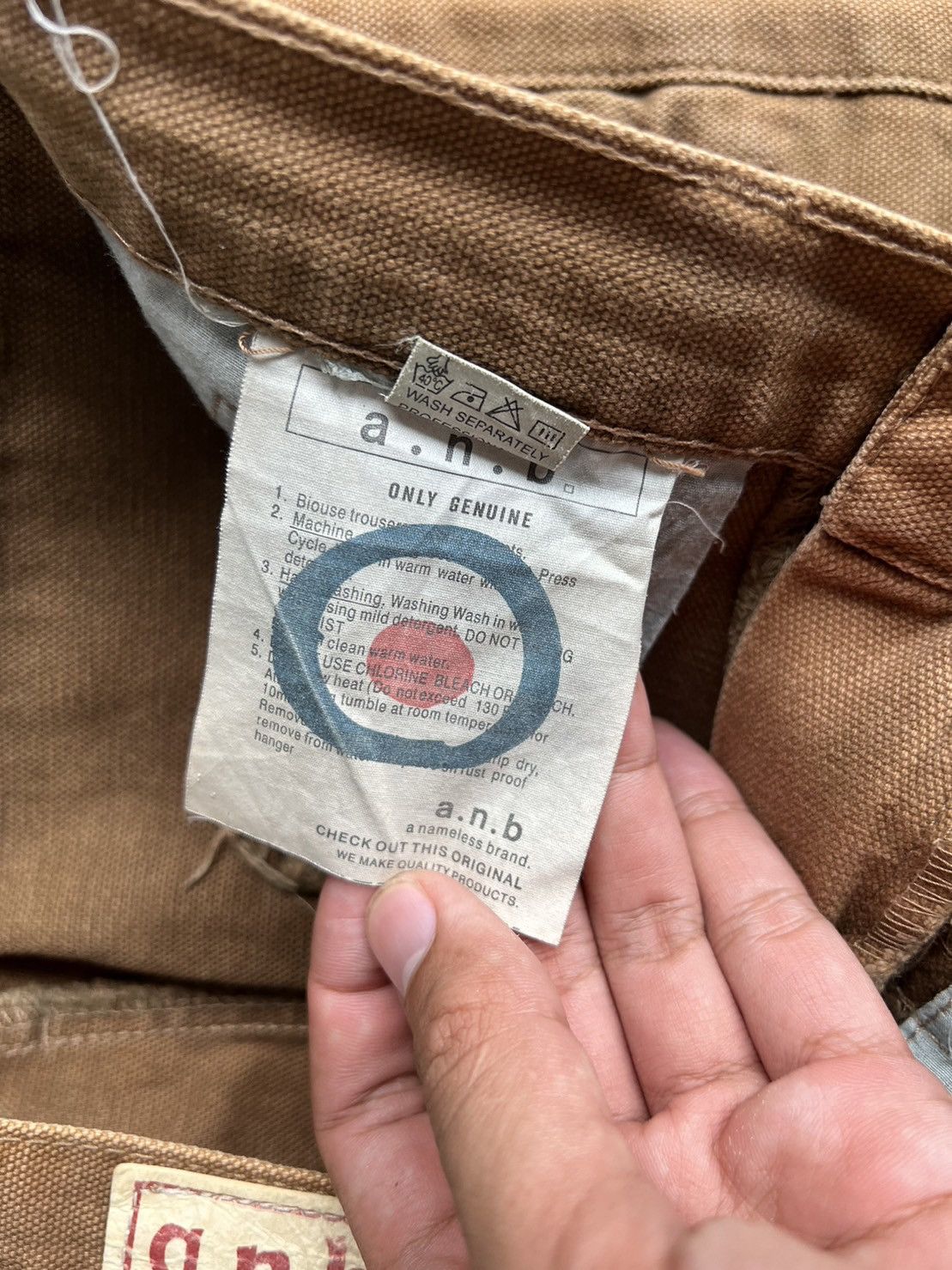 Japanese Brand 🔥Vintage a.n.b'SRED Tactical Multiple Cargo Pocket Pants Size US 30 / EU 46 - 10 Thumbnail