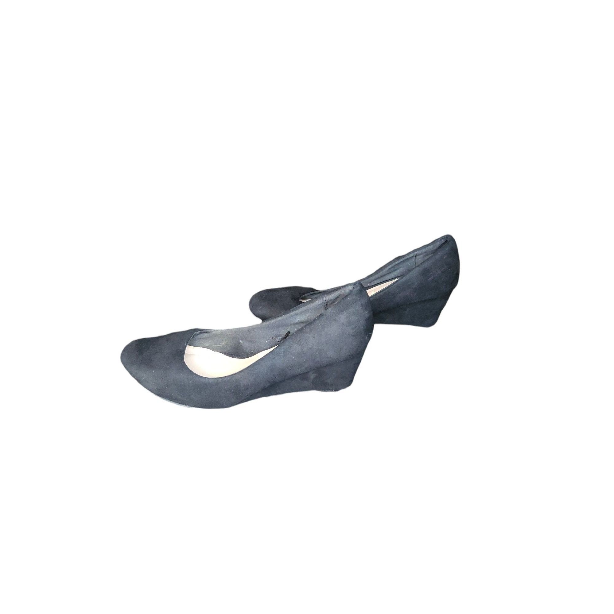 Seychelles Seychelles Gertrude Wedges Women Sz 7 Black Office Pointy Cl Size US 9 / IT 39 - 2 Thumbnail