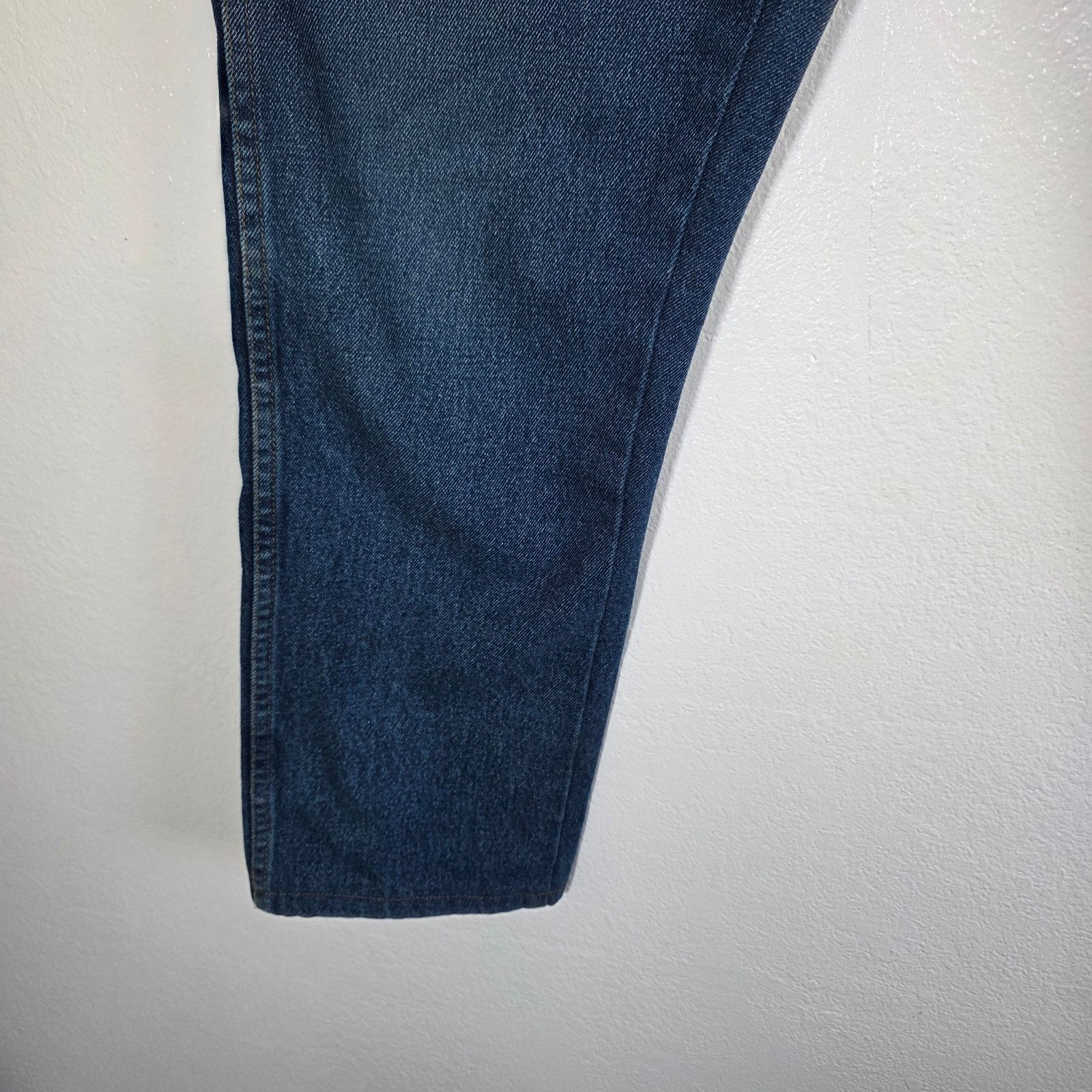 Wrangler Wrangler Women’s High Rise Straight Leg Jeans Dark Wash 32 Size 32" / US 10 / IT 46 - 4 Thumbnail