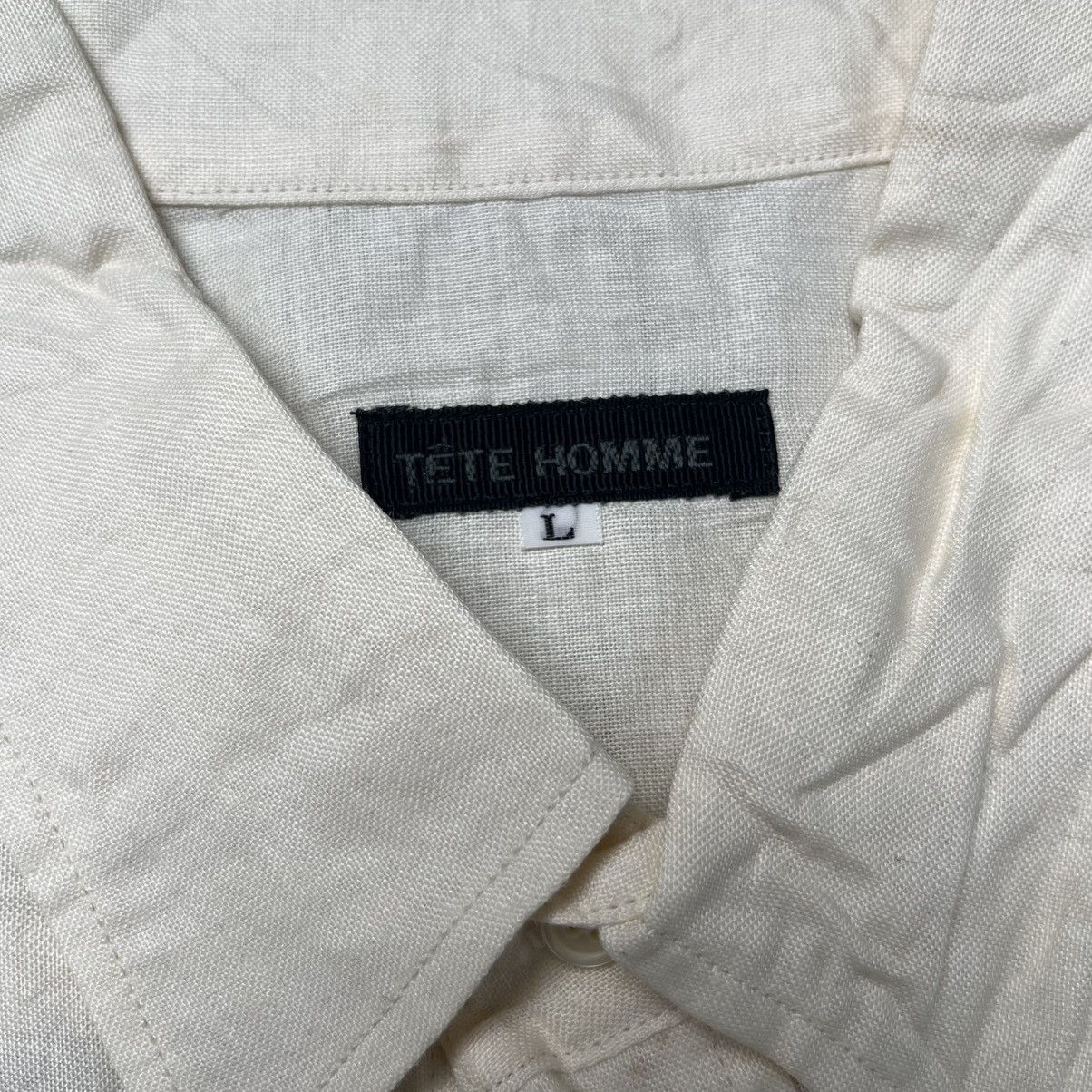 Issey Miyake Vintage tete homme by issey miyake shirt button Size US L / EU 52-54 / 3 - 5 Thumbnail