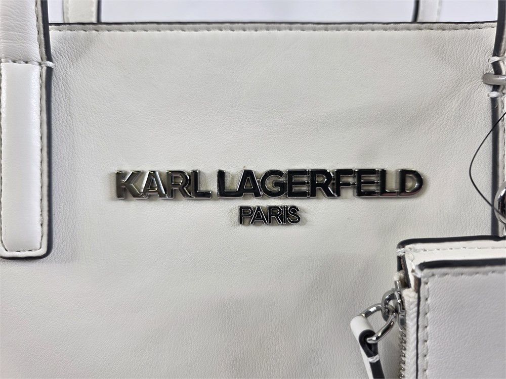 Karl Lagerfeld Karl Lagerfeld Louise Leather Tote Bag Size ONE SIZE - 2 Thumbnail