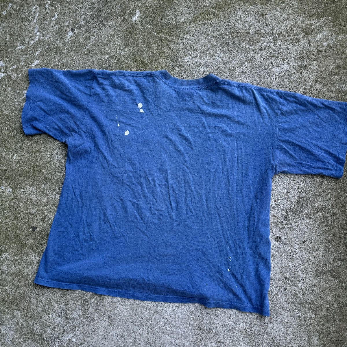 Vintage 90s Thrashed Faded Distressed Pocket Tee ERD Grunge Size US M / EU 48-50 / 2 - 11 Thumbnail