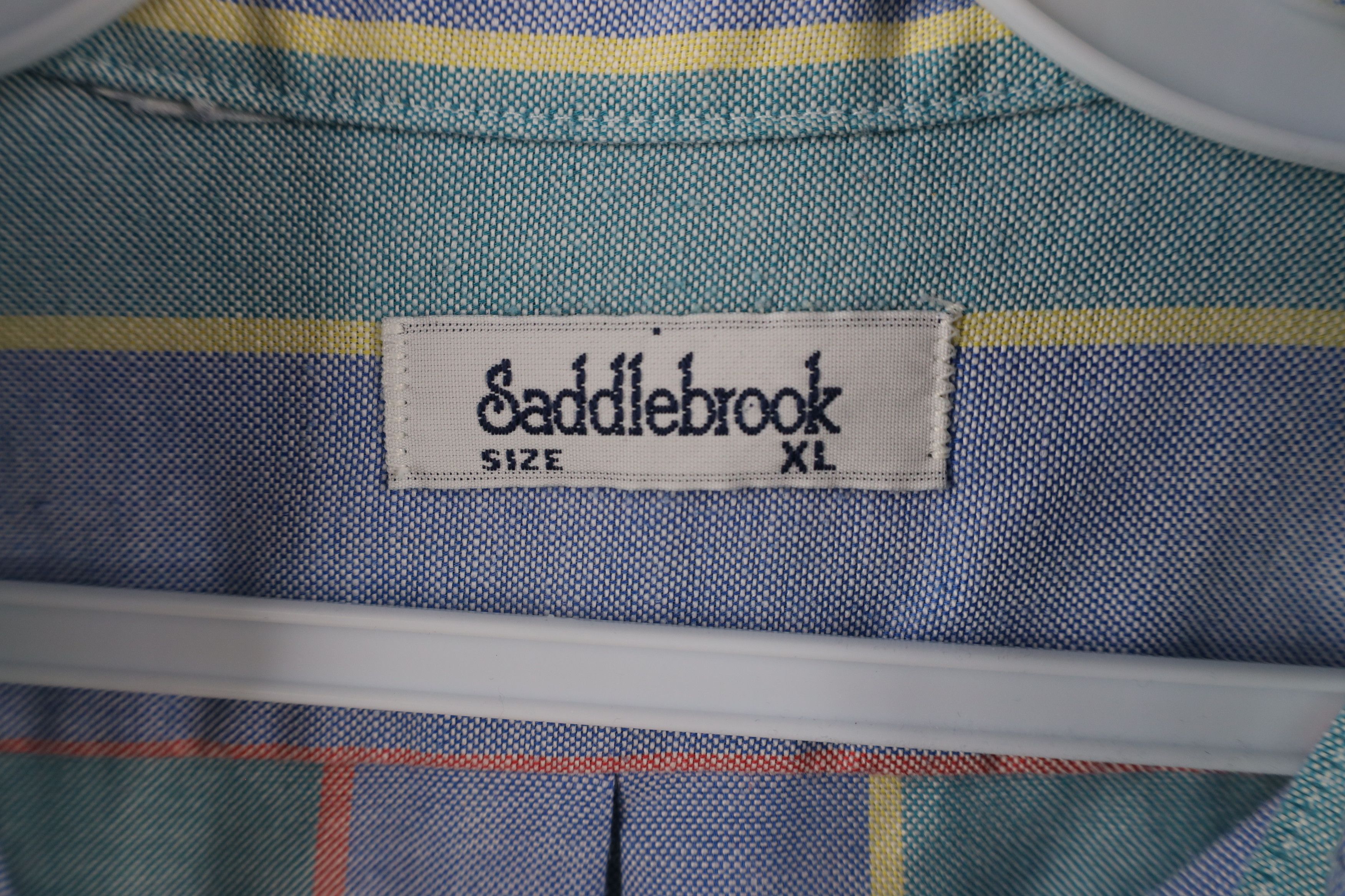 Vintage Vintage 90s Streetwear Striped Collared Button Down Shirt Size US XL / EU 56 / 4 - 5 Thumbnail