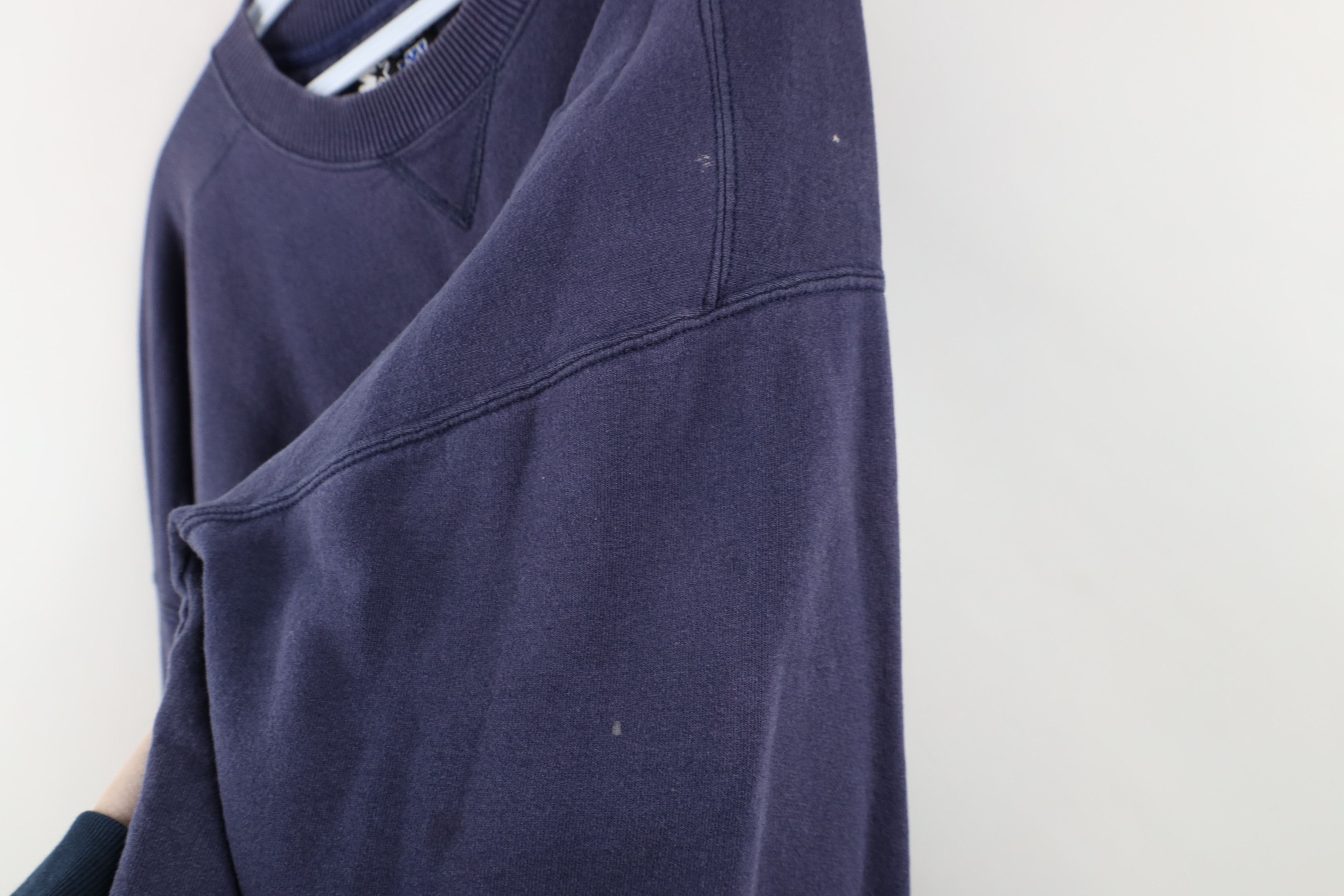 Starter × Vintage Vintage 90s Starter Heavyweight Crewneck Sweatshirt Blue Size US XXL / EU 58 / 5 - 6 Thumbnail