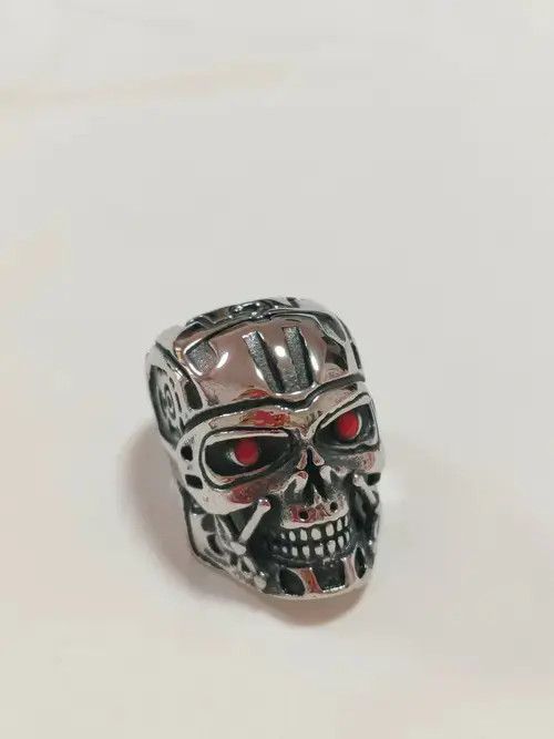 VIBE Men's skull ring Size ONE SIZE - 3 Thumbnail