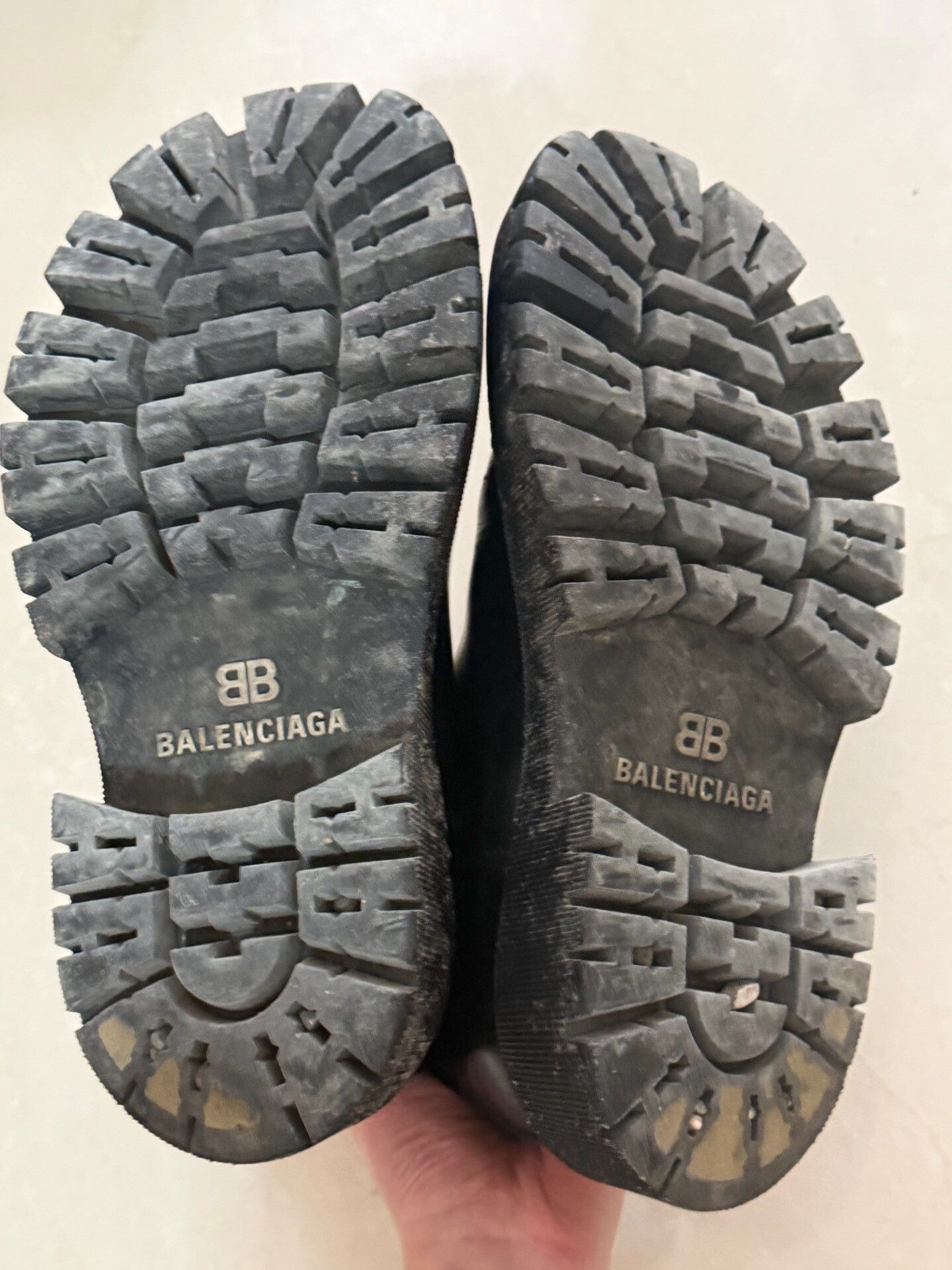 Balenciaga Balenciaga Tractor Black Platform Boots Size US 10 / EU 43 - 4 Thumbnail