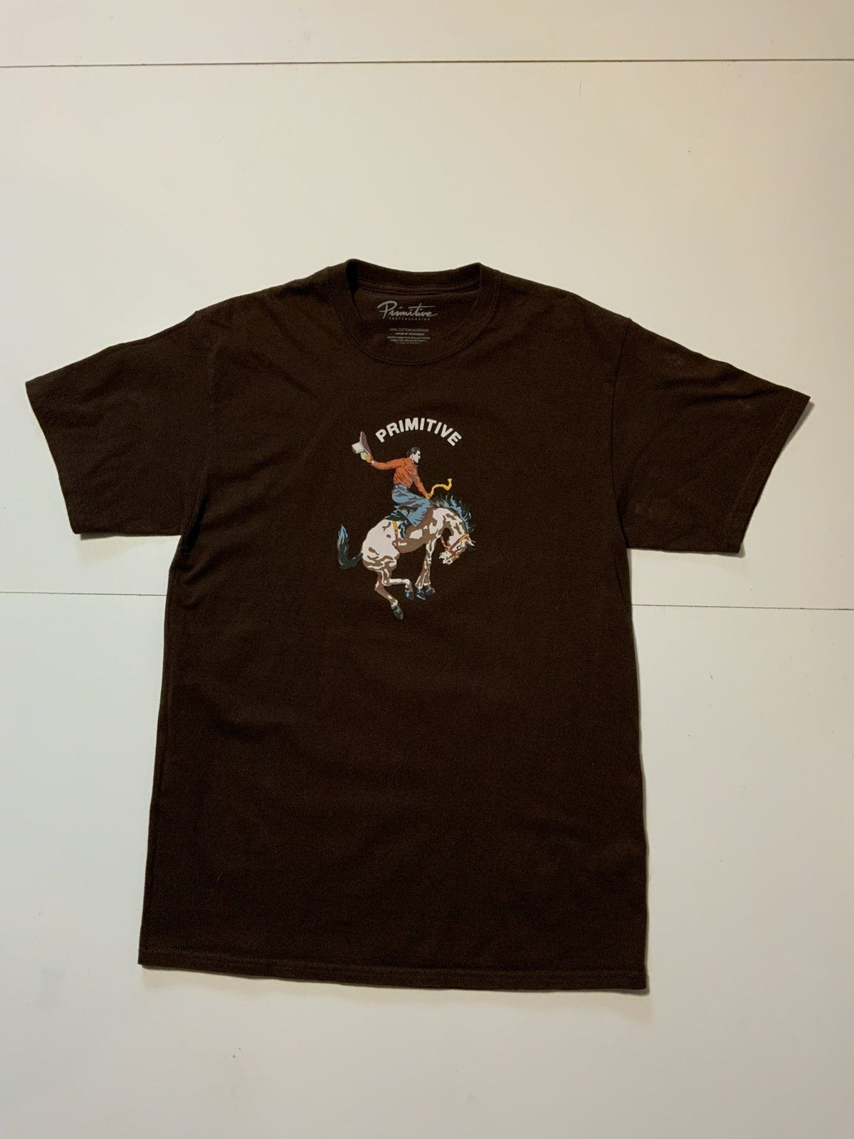 Primitive Primitive Rodeo Longhorn Bull Skull Graphic T-Shirt Size US M / EU 48-50 / 2 - 2 Thumbnail
