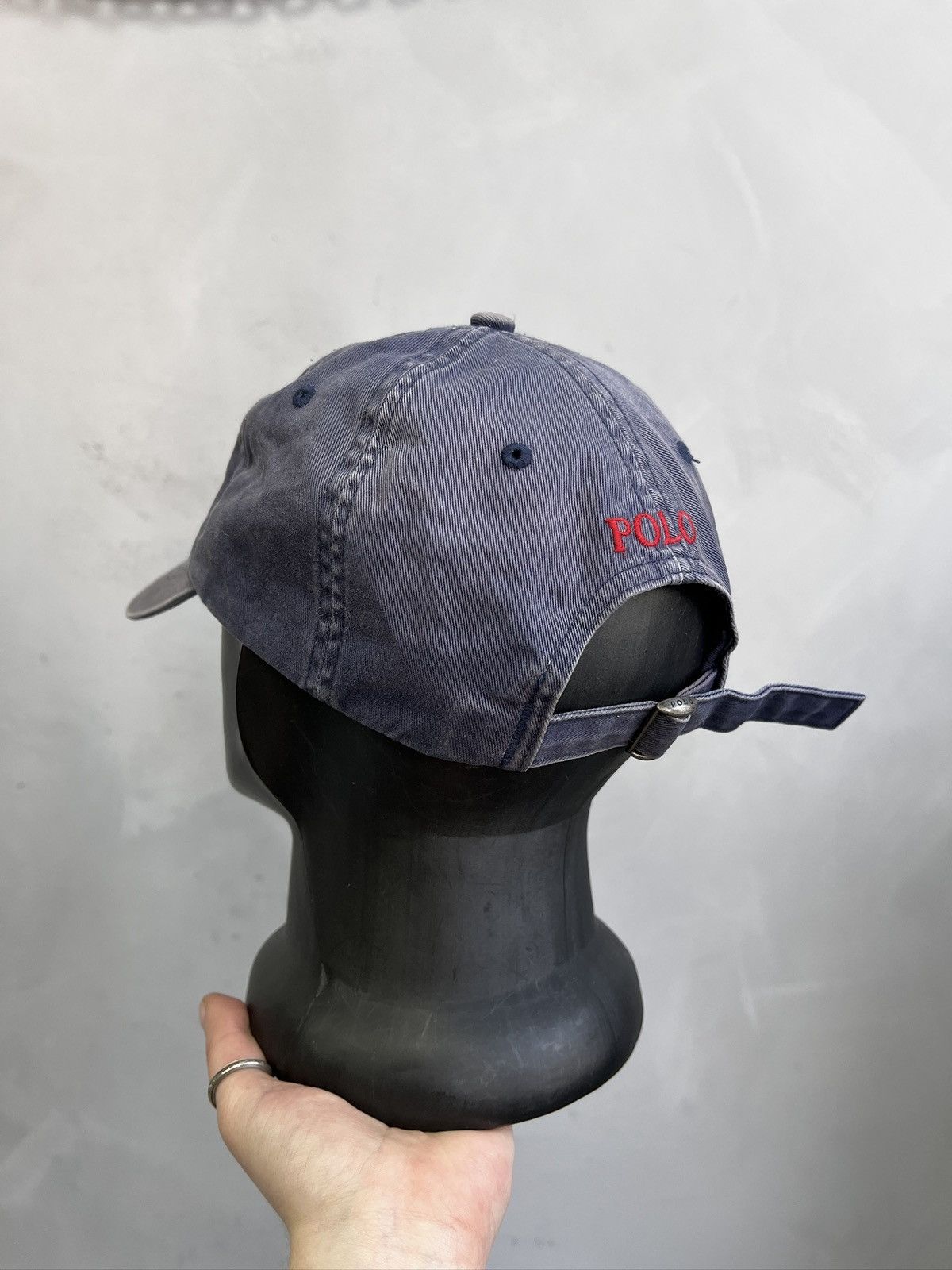 Polo Ralph Lauren Vintage Polo Ralph Lauren washed sun faded hat cap Size ONE SIZE - 8 Thumbnail