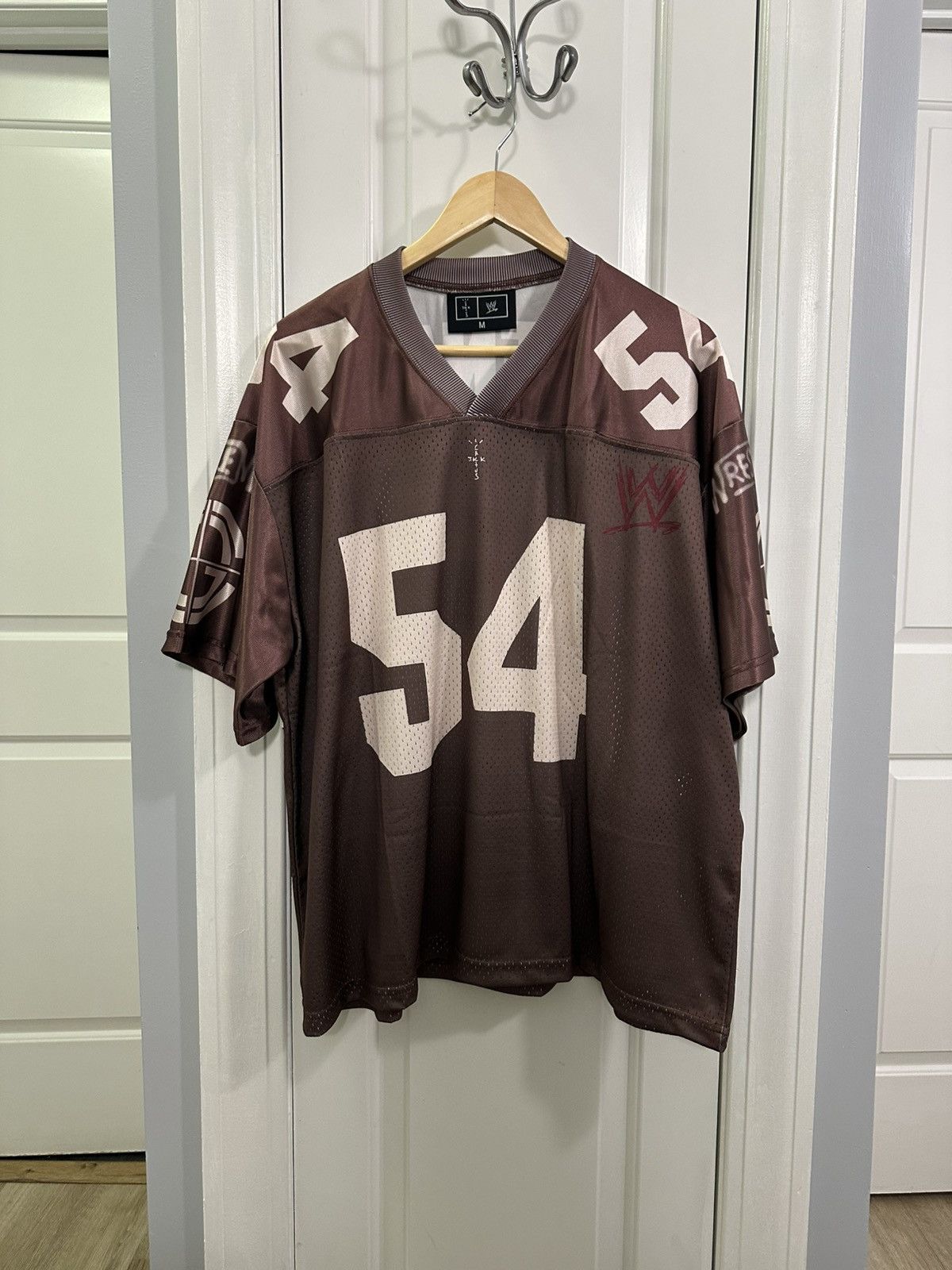 Travis Scott WWE John Cena Jersey Lサイズ Travis Scott John Cena WWE Limited WrestleMania 41 RARE