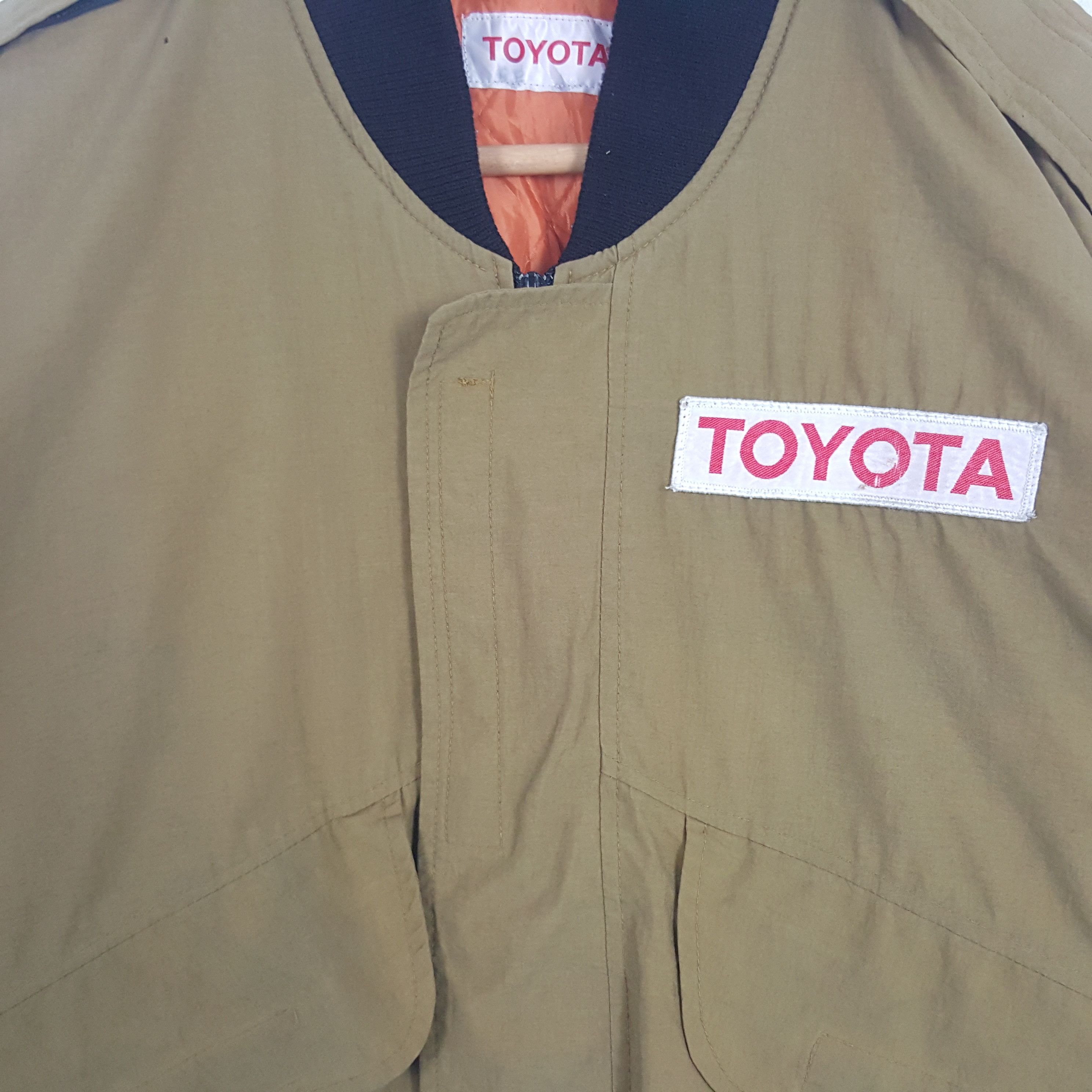 Japanese Brand × Vintage Vintage Toyota Racing Team Japanese Bombers Jacket Size US M / EU 48-50 / 2 - 4 Thumbnail