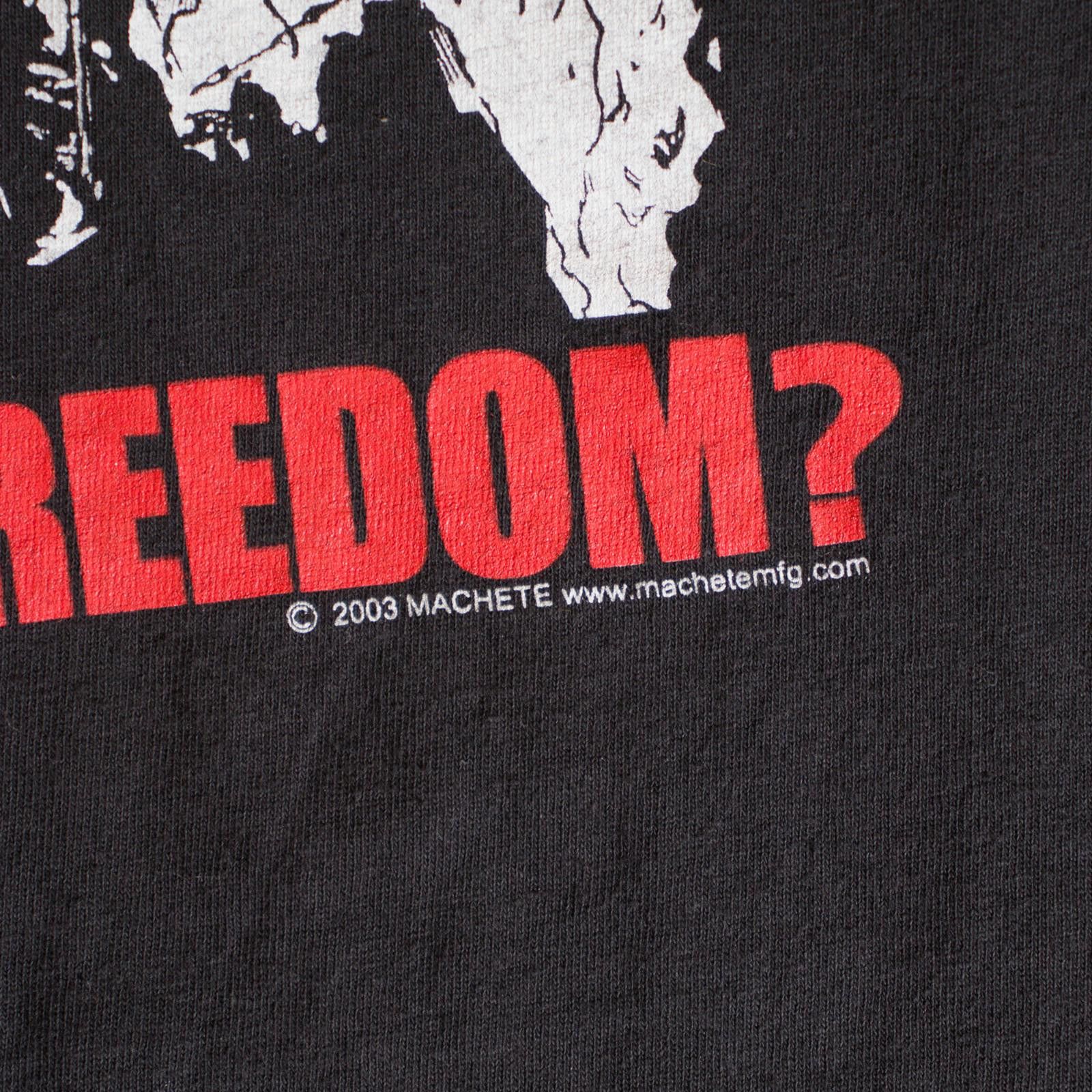 Vintage 2003 The Unseen So This Is Freedom Tee Size US M / EU 48-50 / 2 - 3 Thumbnail