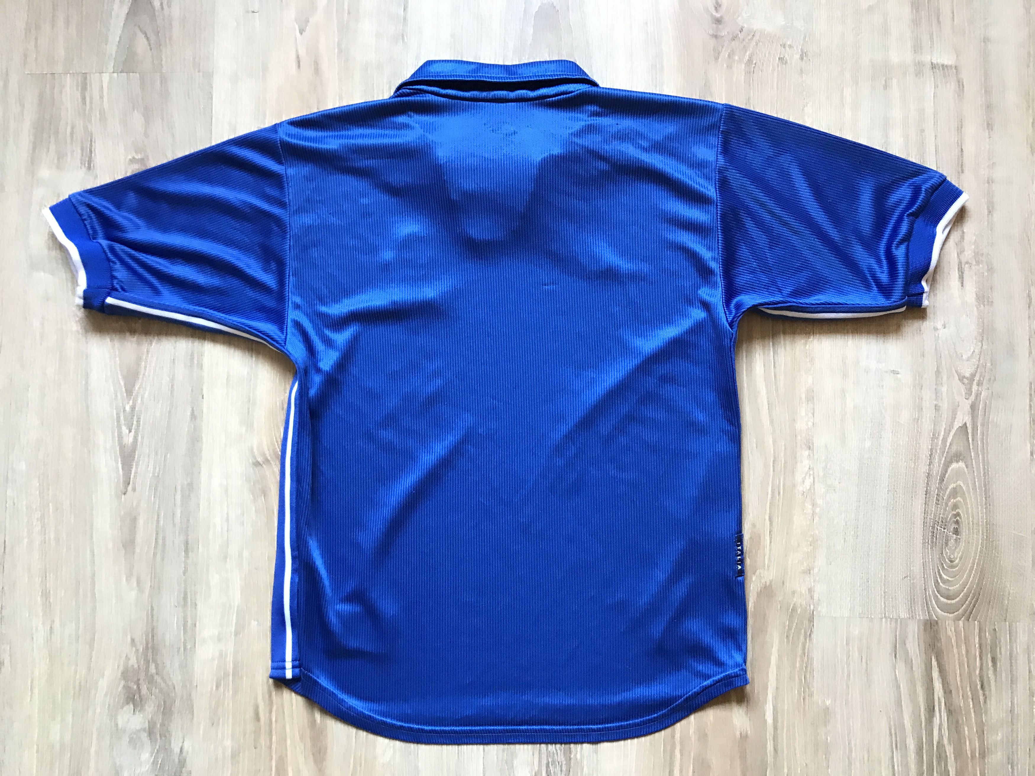 Nike × Vintage Rare Nike Italy National Team Football Shirt Youth 1997-1998 Size US XXS / EU 40 - 2 Thumbnail