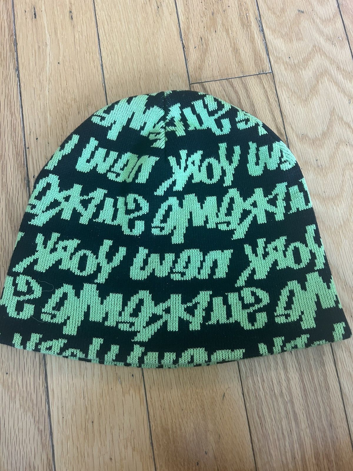 Supreme-Fat-Tip-Beanie-Brown-2