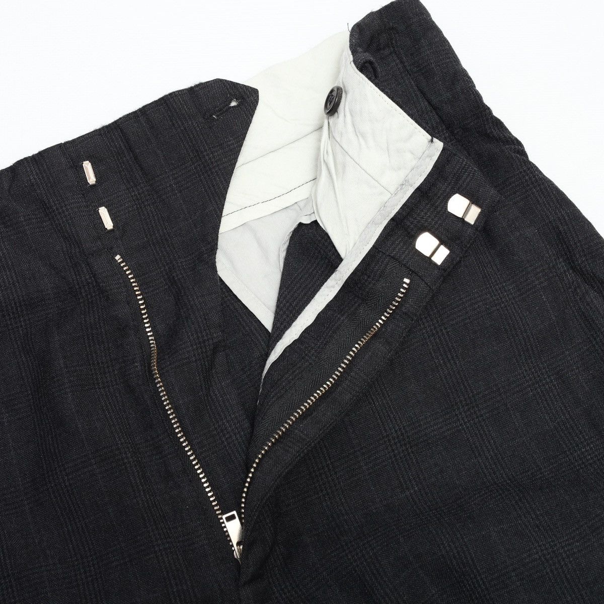 Isabel Marant Etoile Isabel Marant Etoile Wool Plaid Check Houndstooth Trousers Size 27" / US 4 / IT 40 - 9 Thumbnail