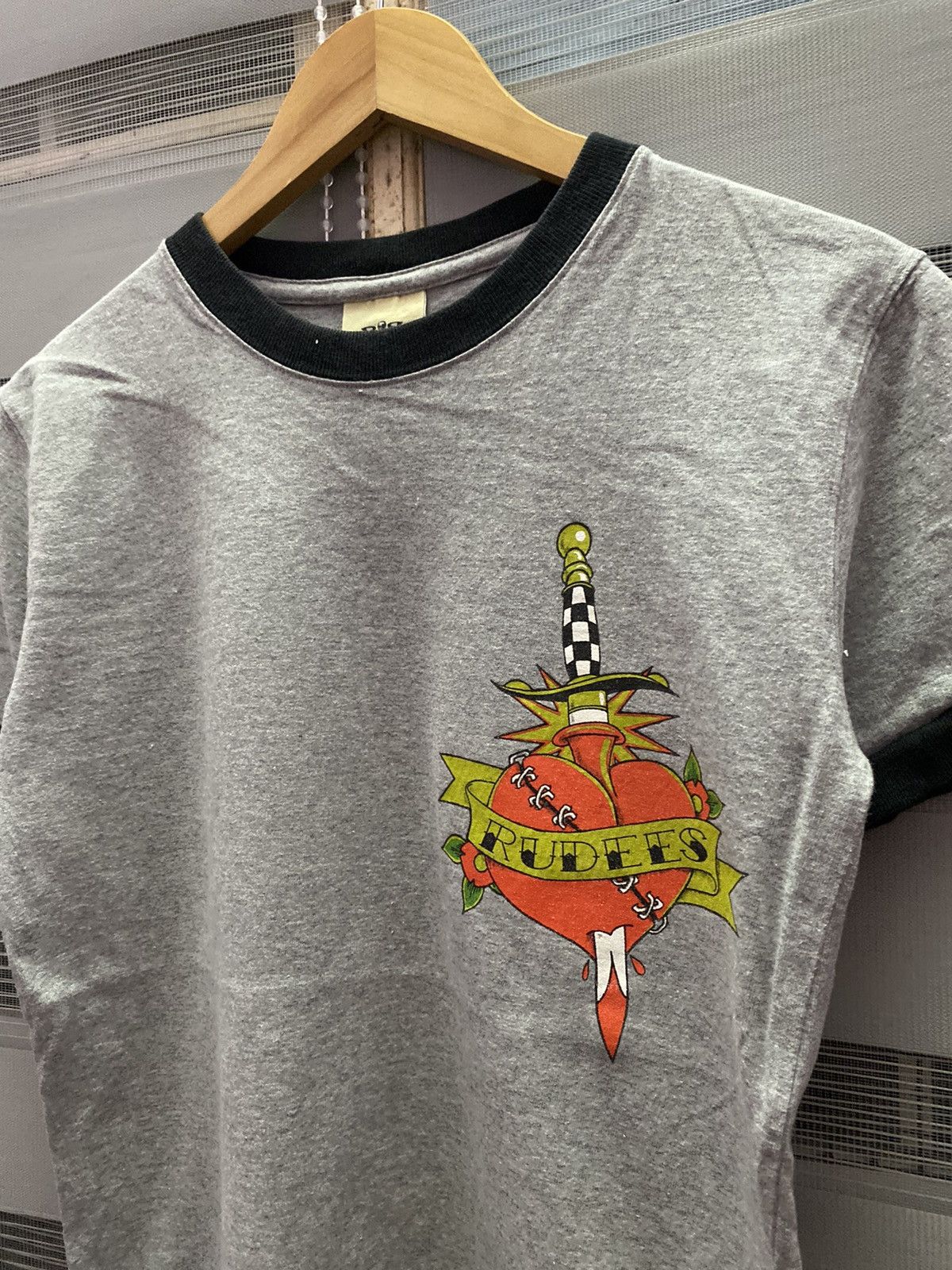 Christian Audigier Japanese Tattoos Ed Hardy Styled Ringer Tees Size US S / EU 44-46 / 1 - 2 Thumbnail