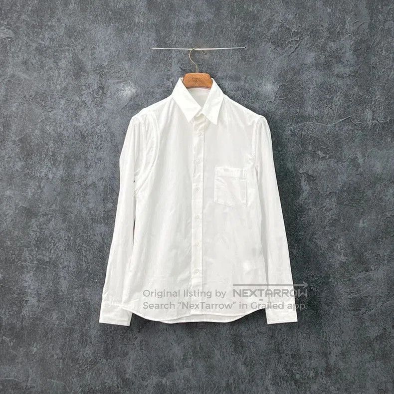 YOHJI YAMAMOTO Cotton Long Sleeve Shirt.